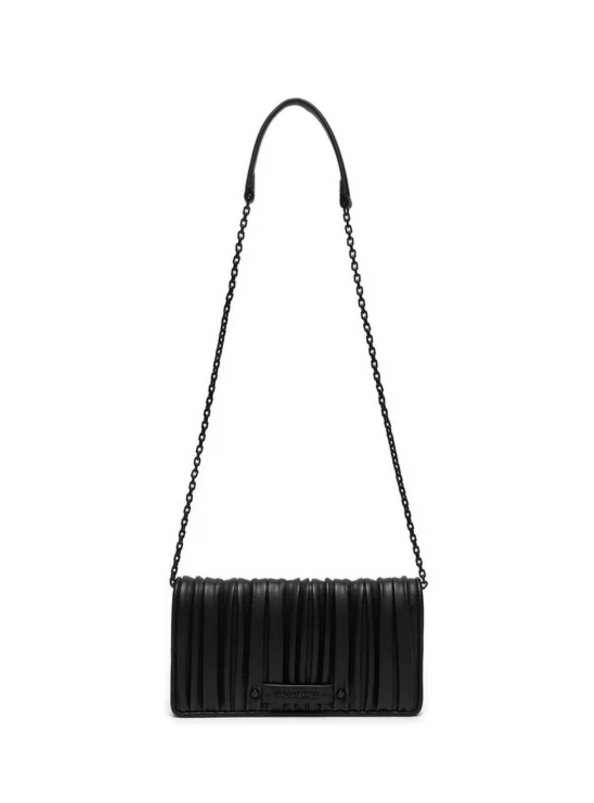 Karl Lagerfeld K/Kushion Crossbody Wallet - Black