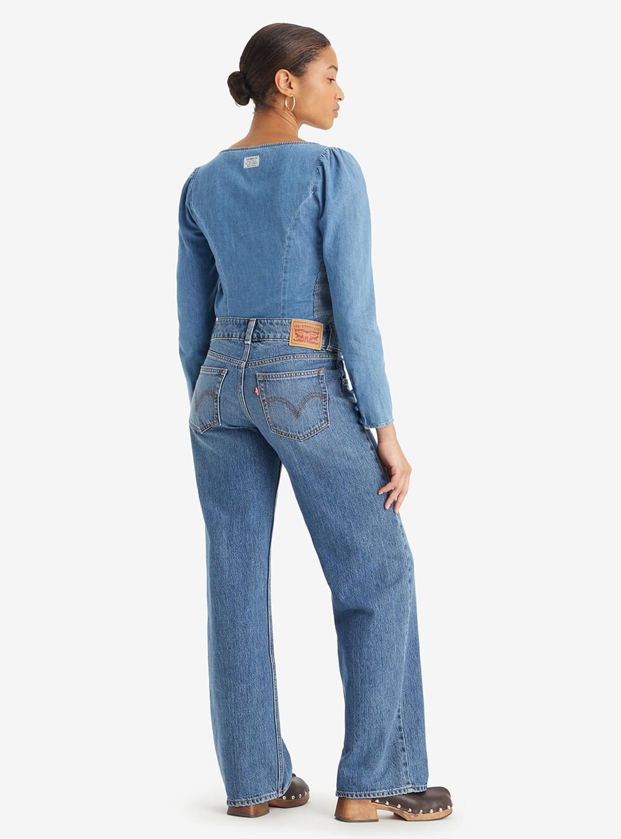 Levi's Superlow Loose Jeans - Dark Aged Denim