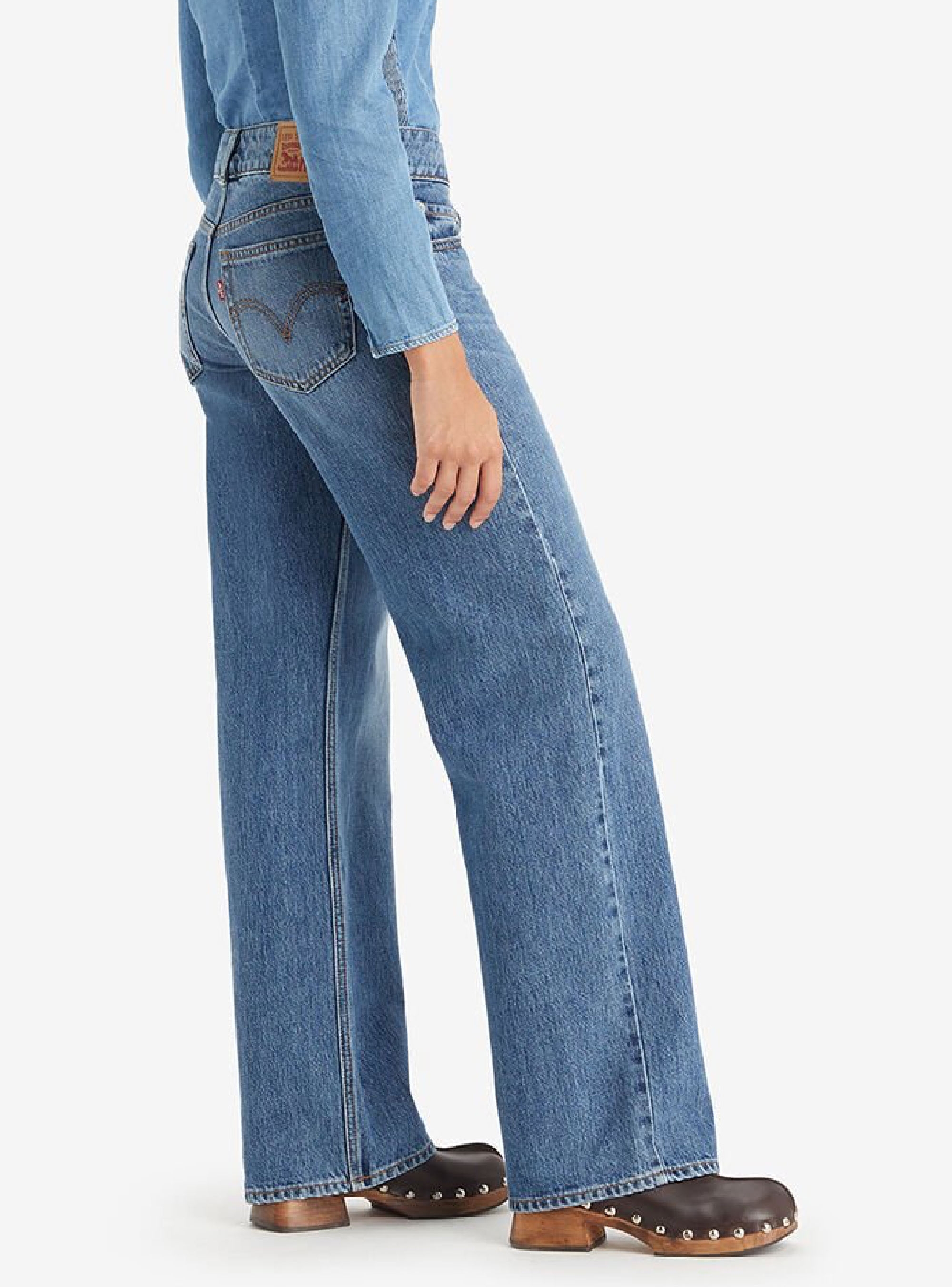 Levi's Superlow Loose Jeans - Dark Aged Denim