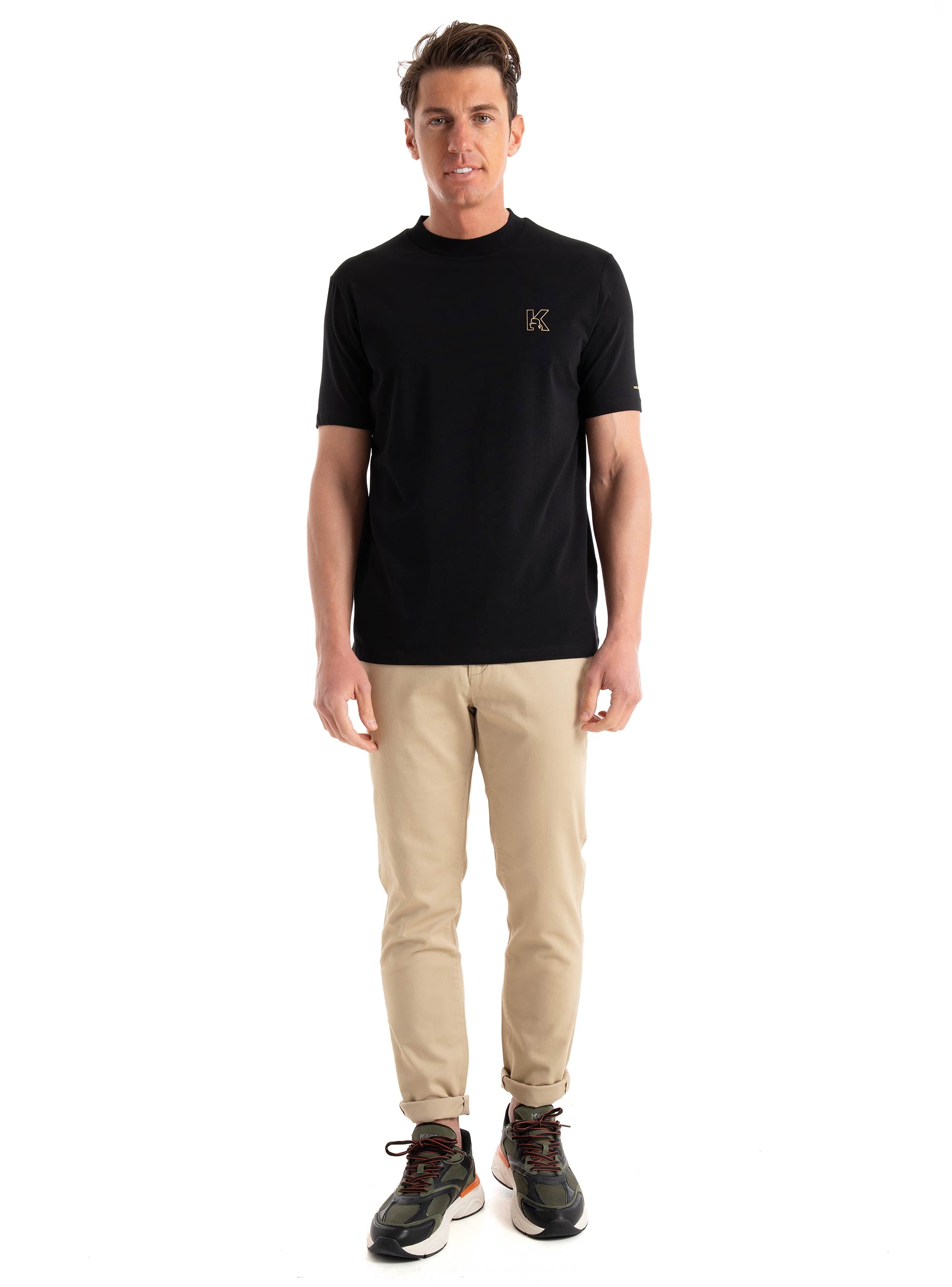 Karl Lagerfeld Regular Fit T-Shirt - Black