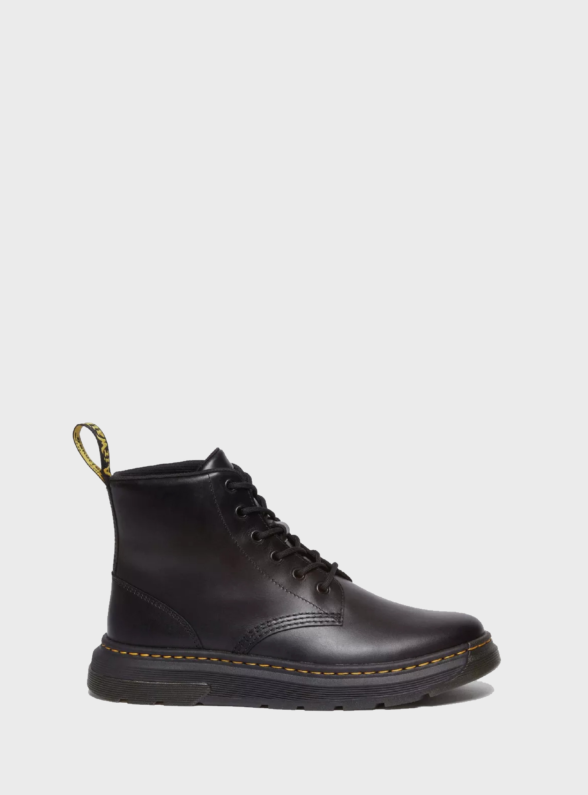 Dr Martens Crewson Chukka Lace Up Leather Boots - Black
