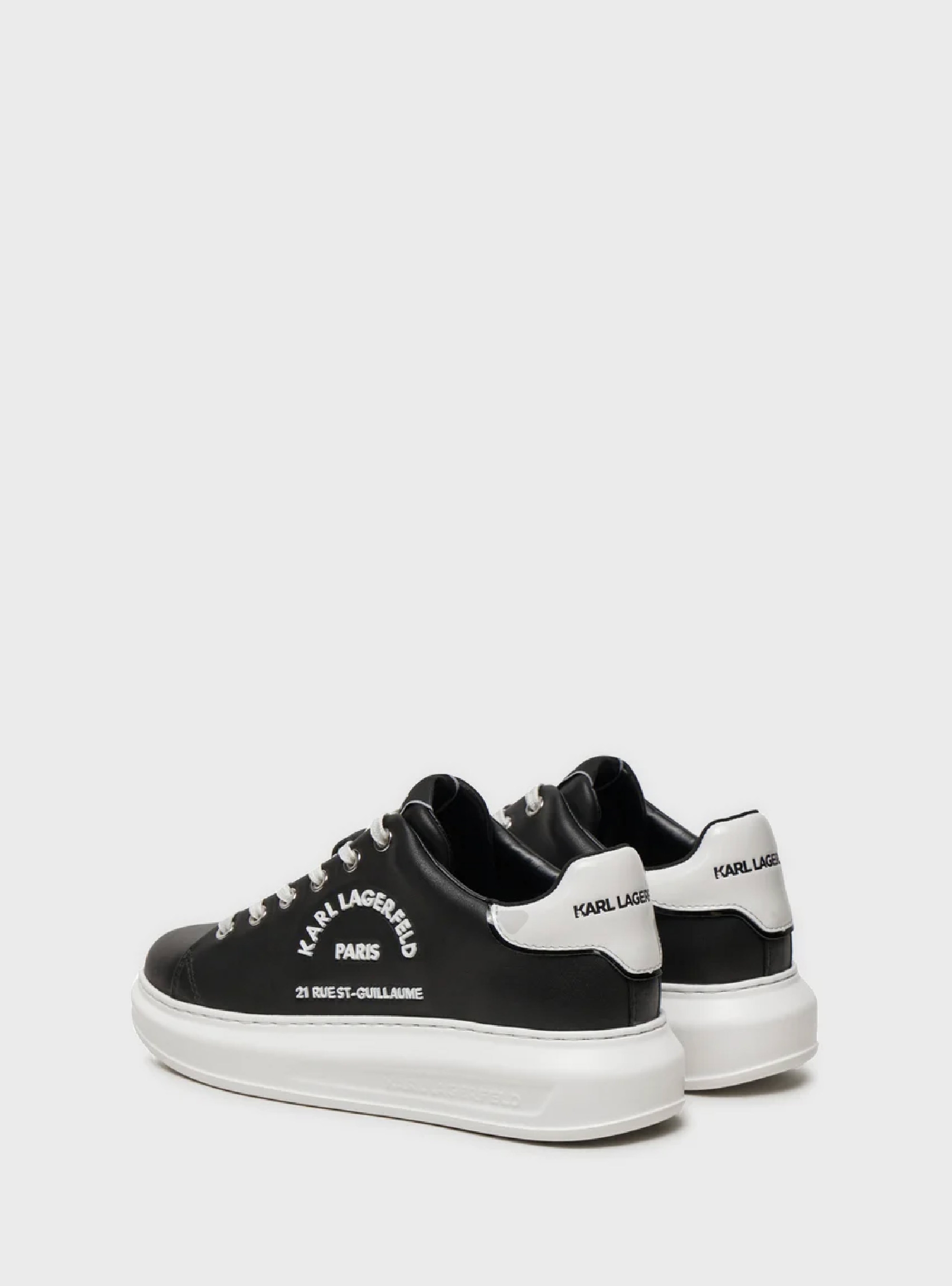 Karl Lagerfeld Kapri Metal Maison Sneakers - Black