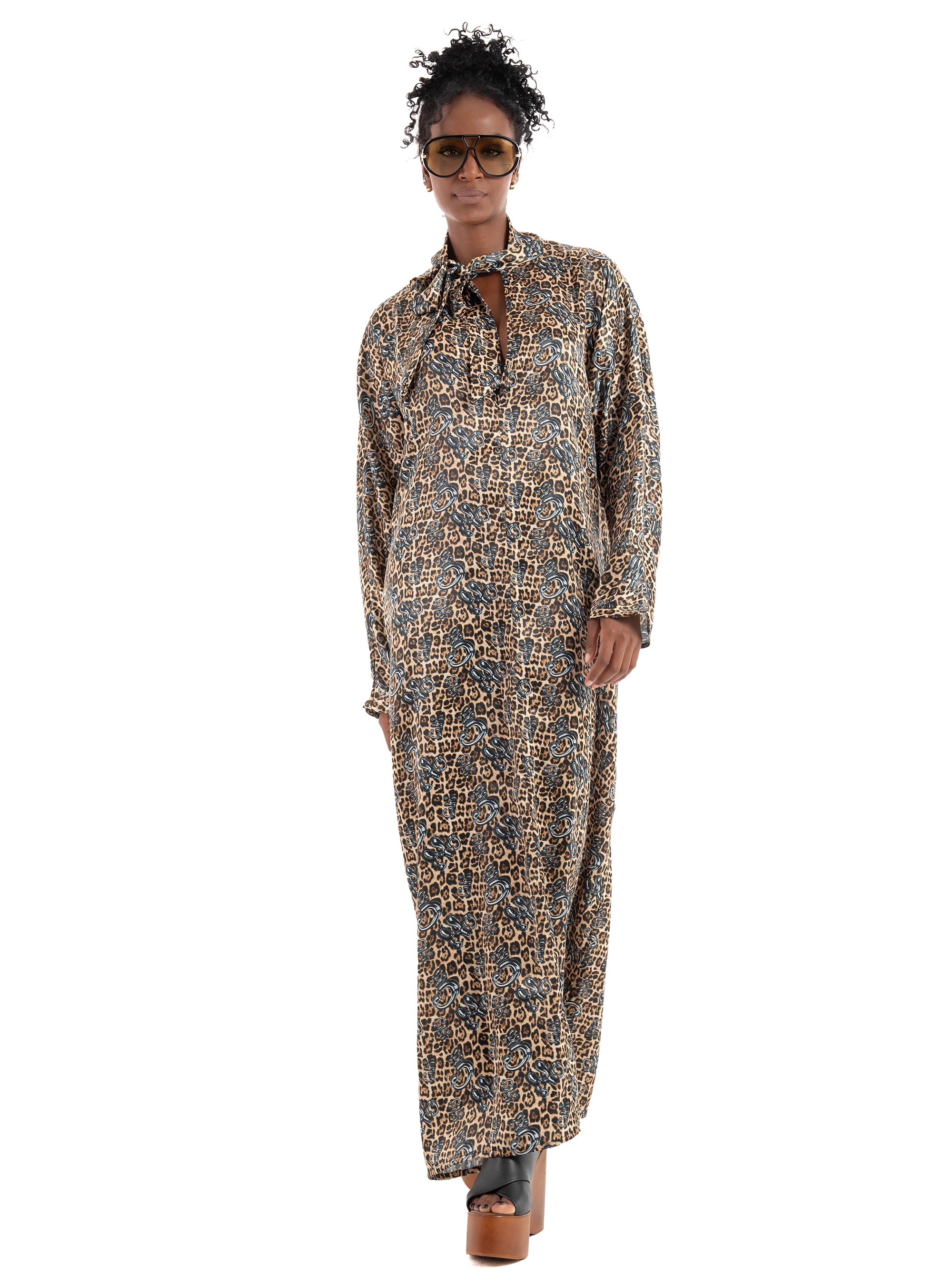 Collectiva Noir Ruria Dress - Brown