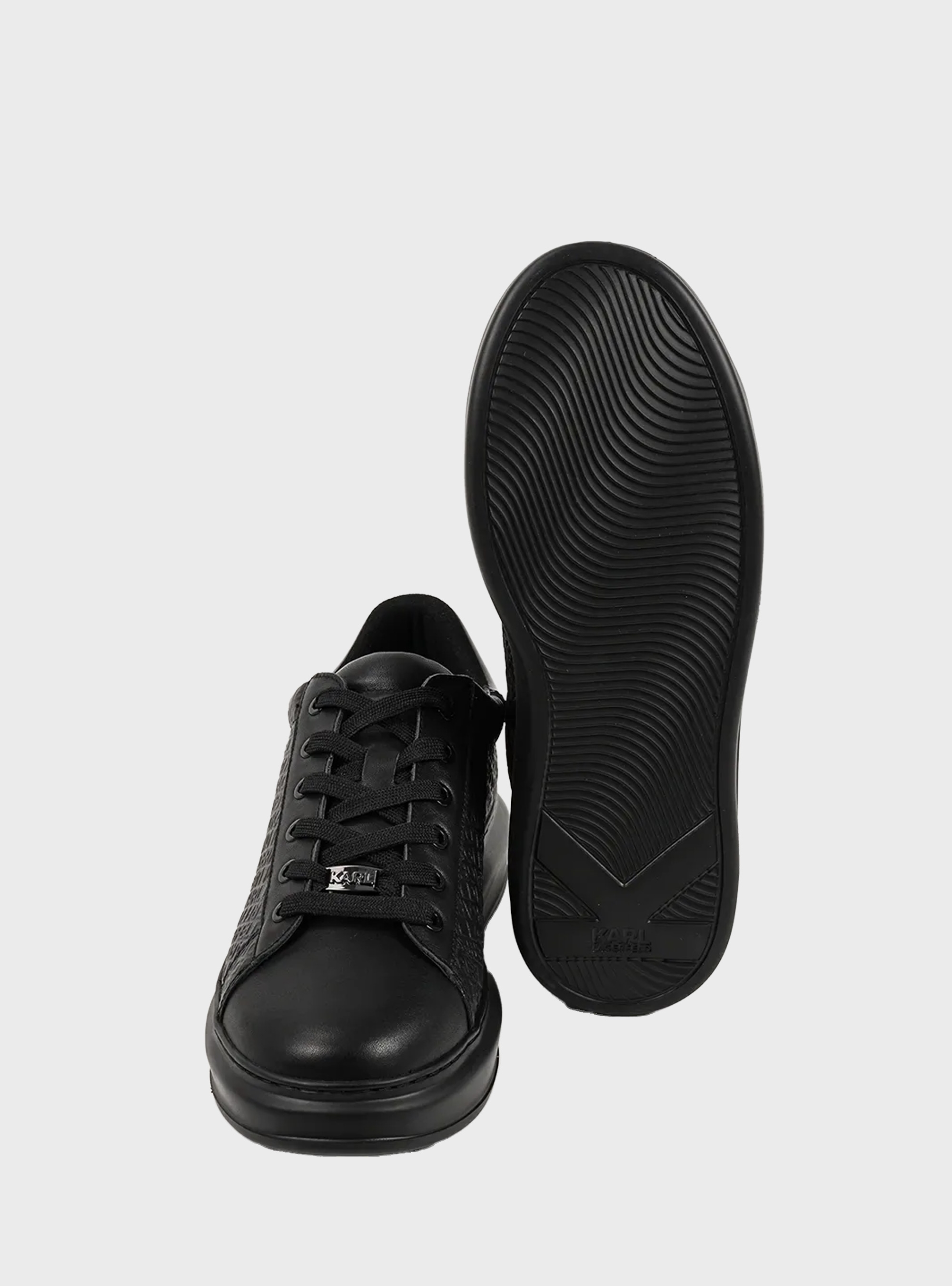Karl Lagerfeld Kapri Emboss Repeat Lo Lace - Black