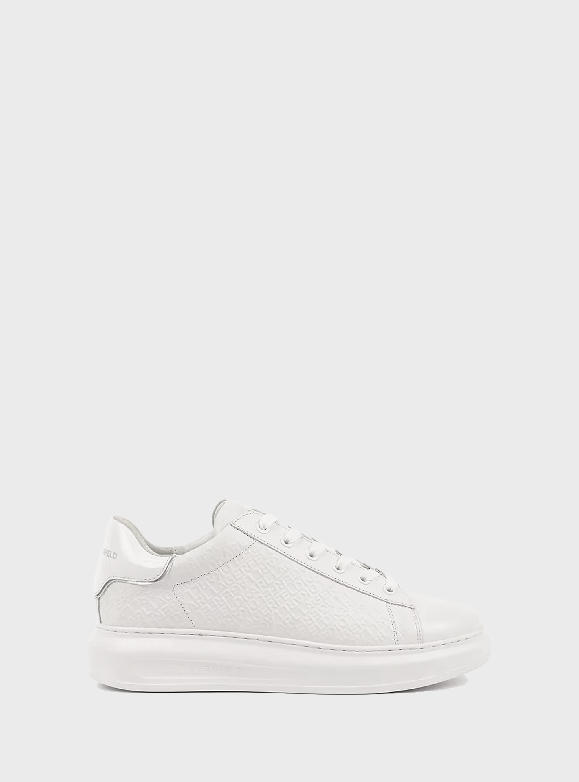 Karl Lagerfeld Kapri Emboss Repeat Lo Lace - White