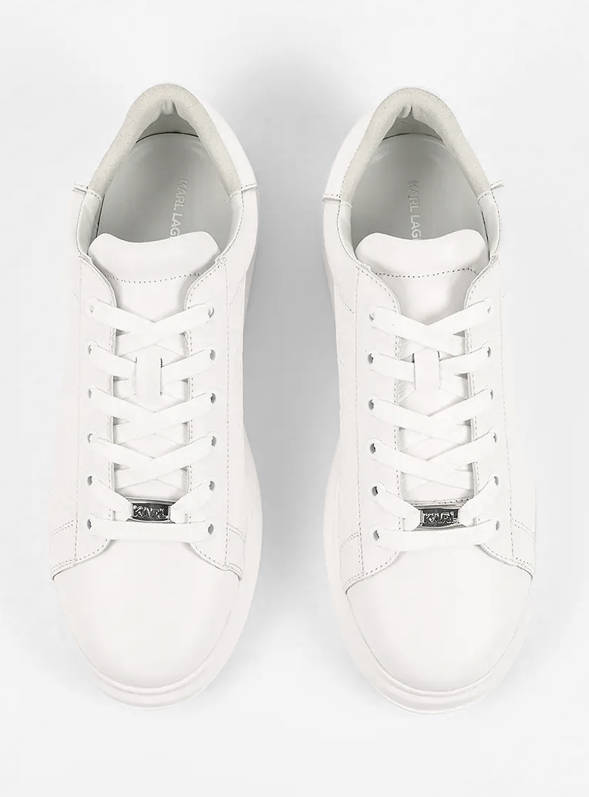 Karl Lagerfeld Kapri Emboss Repeat Lo Lace - White