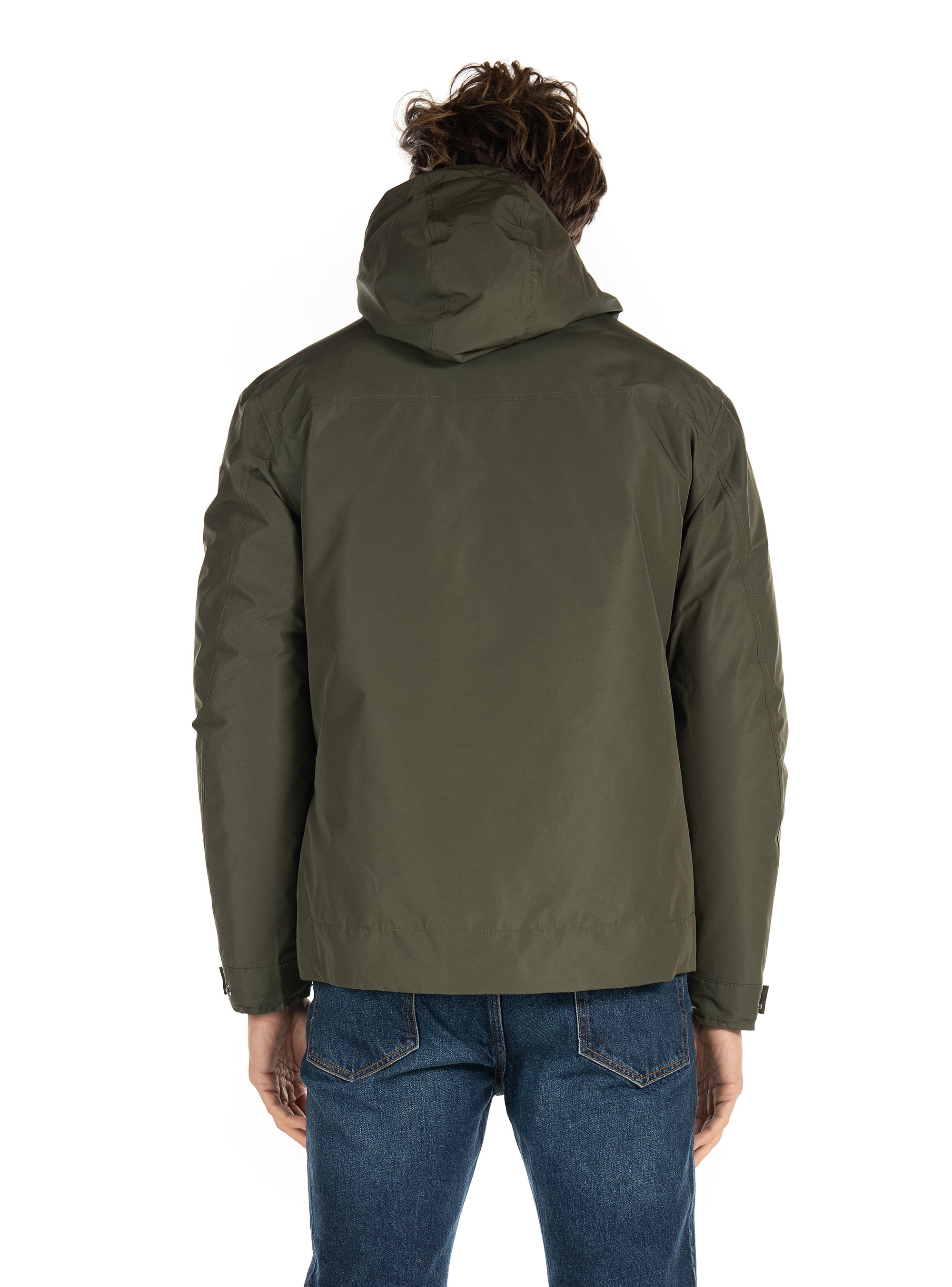 Ciesse Piumini Eco Tech Hoodie Jacket Khaki