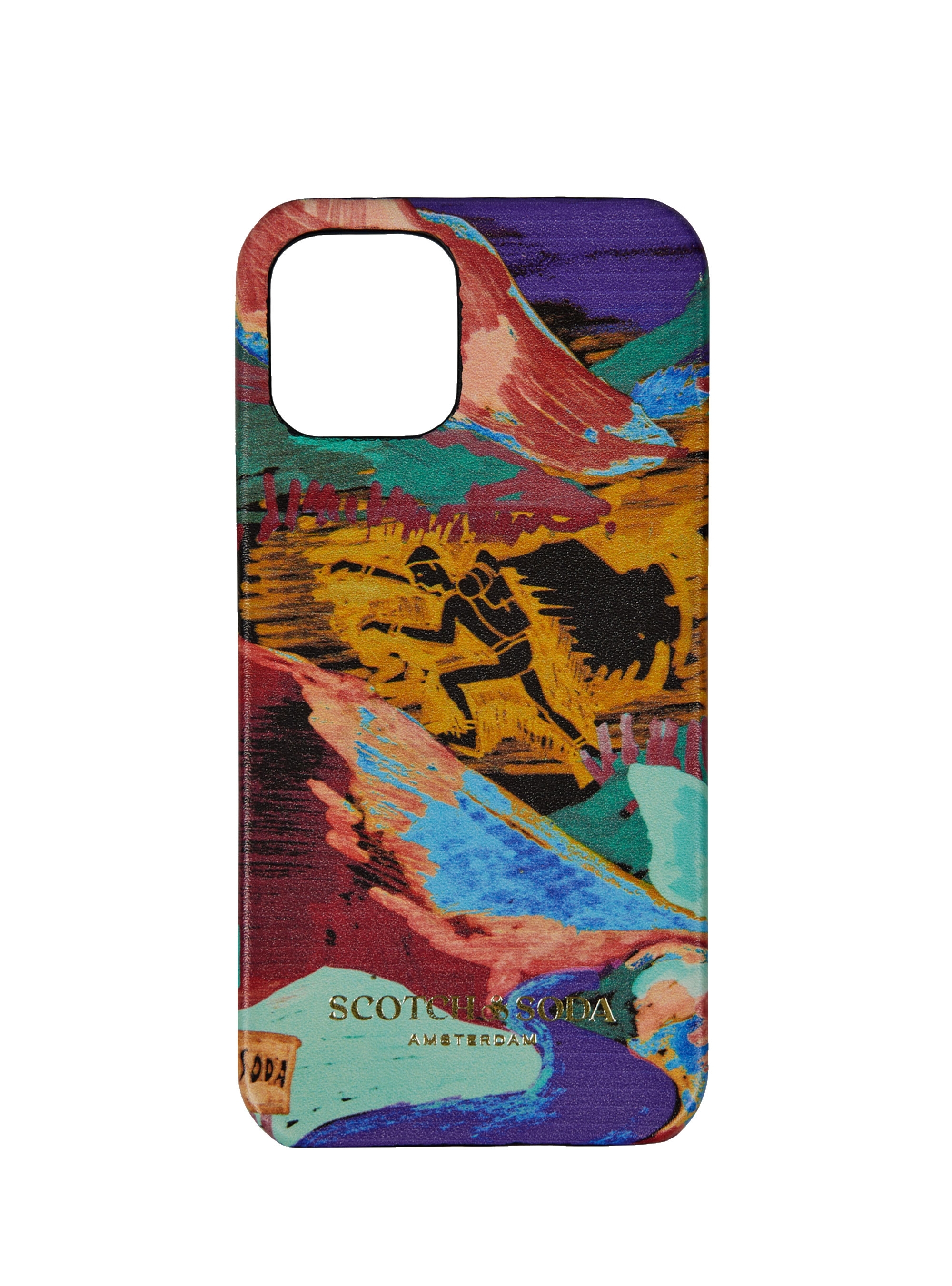 Scotch & Soda Leather Iphone 12 Case