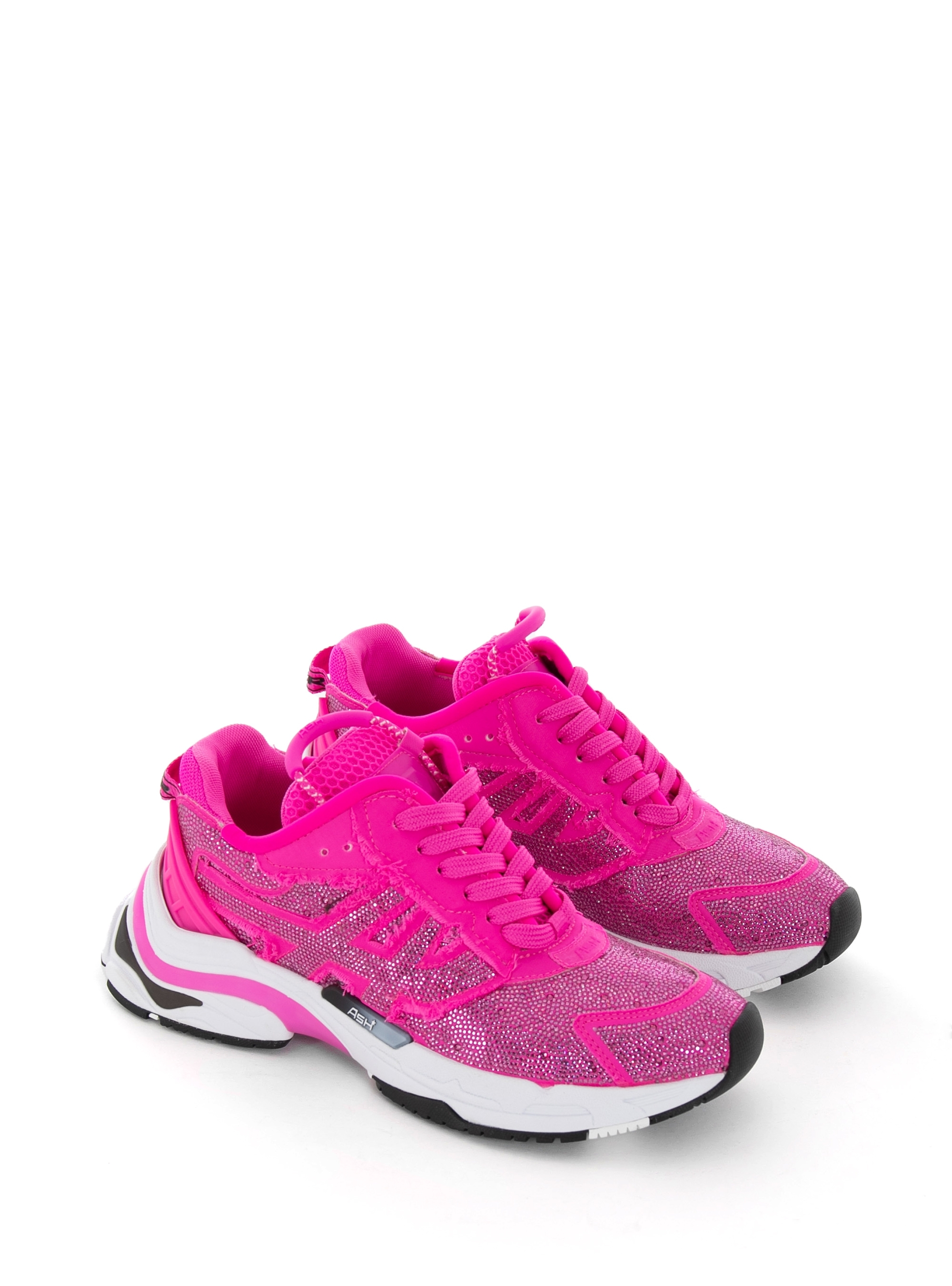 Ash Race Strass Sneakers - Fuchsia