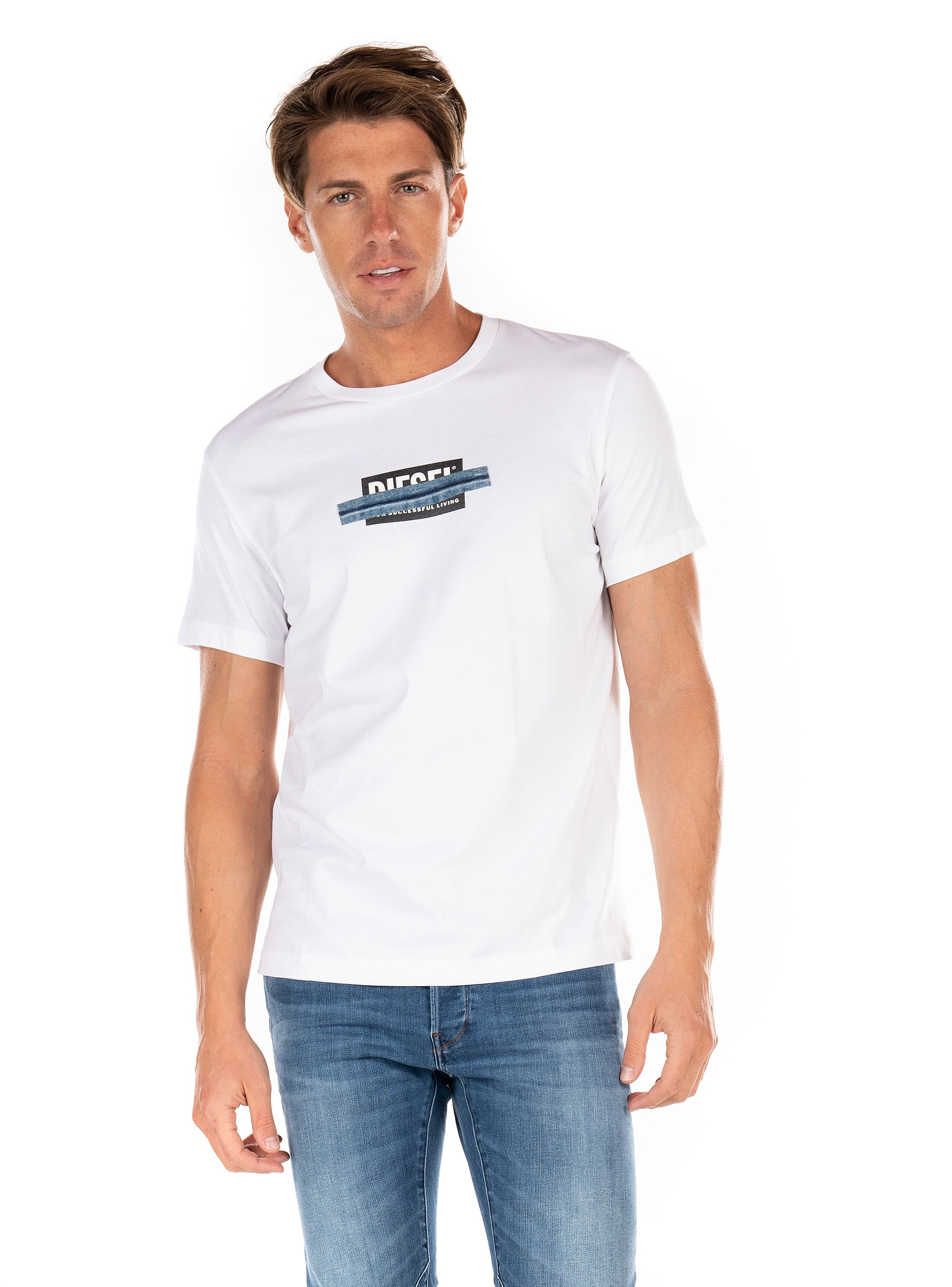 Diesel T-Shirt T-Diegos-X40-White