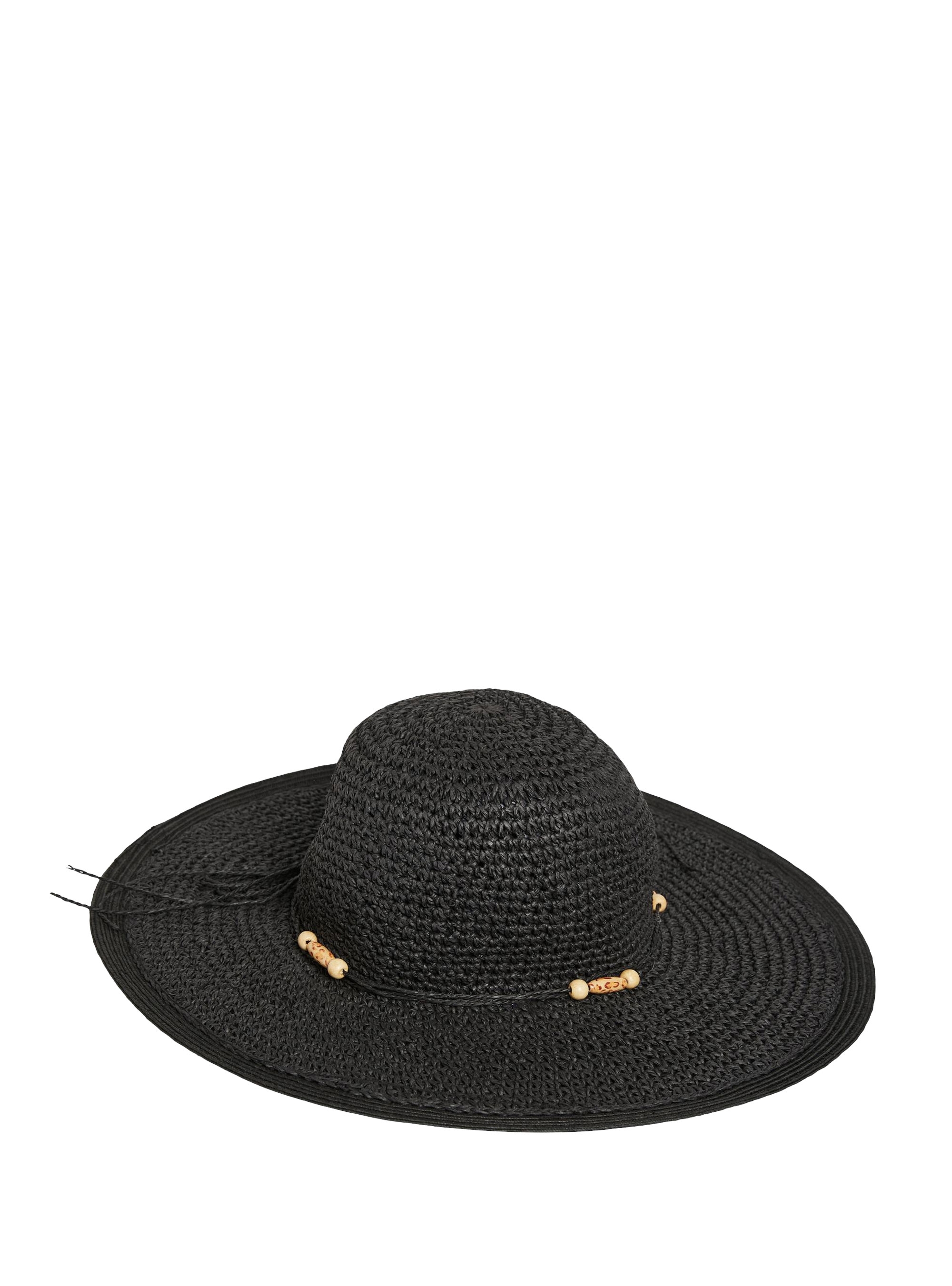 Vero Moda Straw Hat Fillo - Black