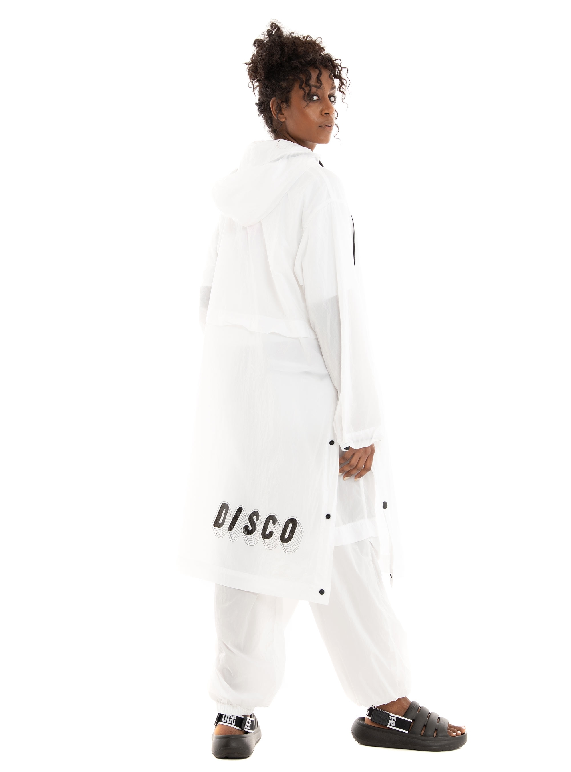 Deha N.Y. Disco Anorak Jacket - White