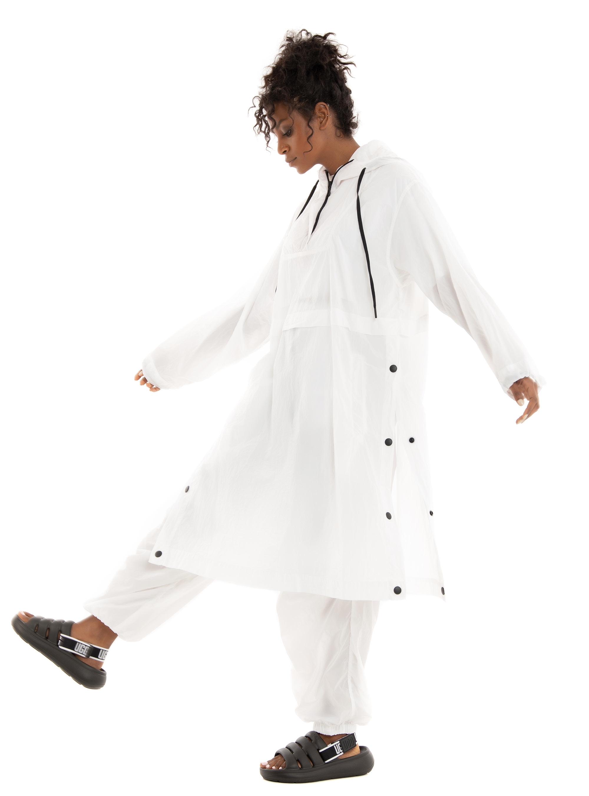 Deha N.Y. Disco Anorak Jacket - White