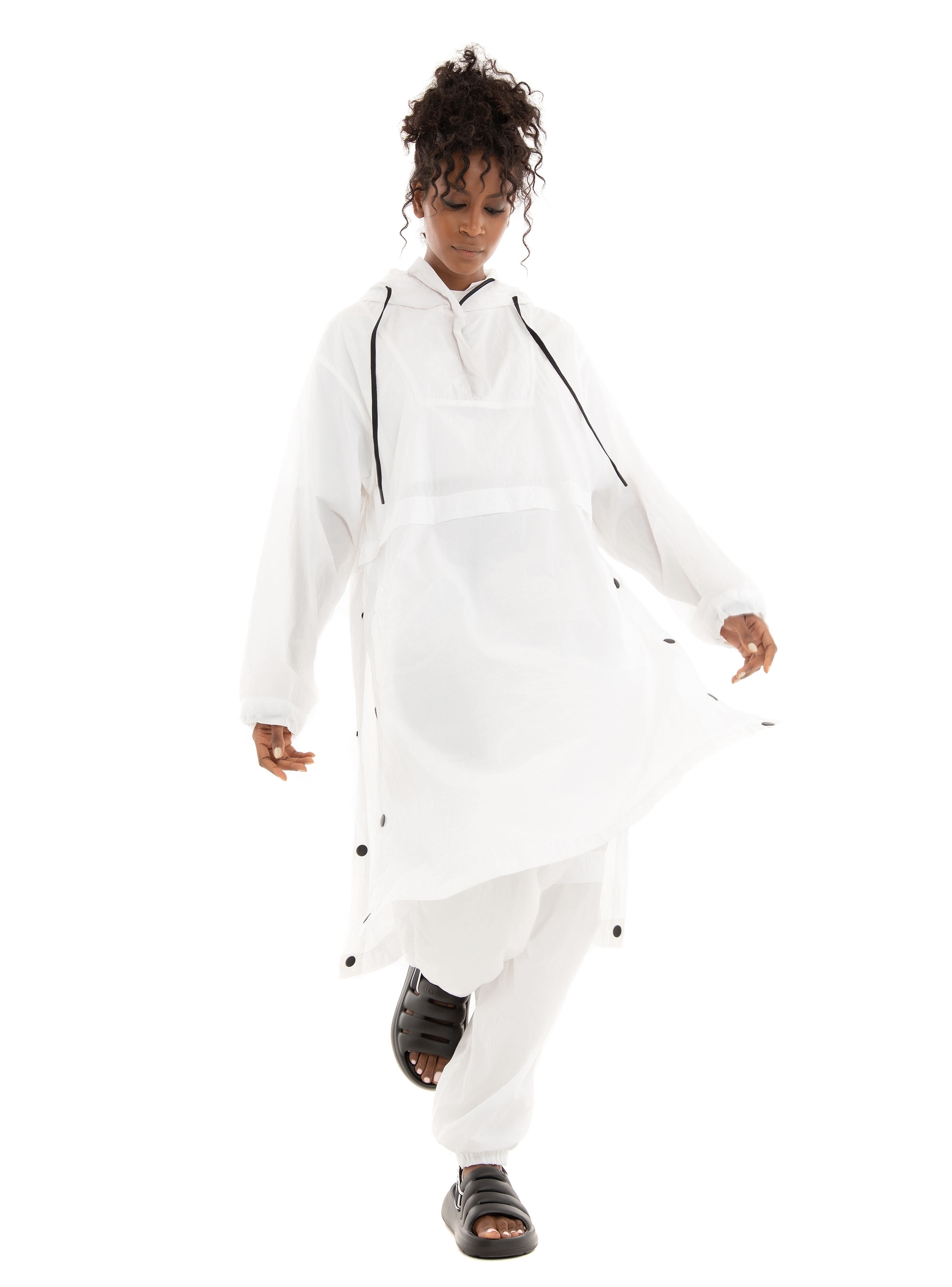 Deha N.Y. Disco Anorak Jacket - White