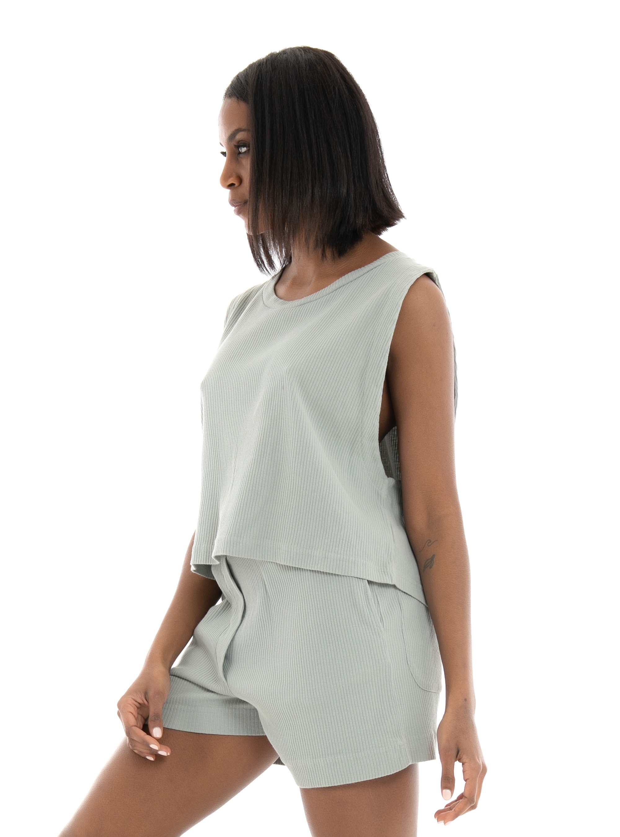 Crossley Criors Top - Light Grey