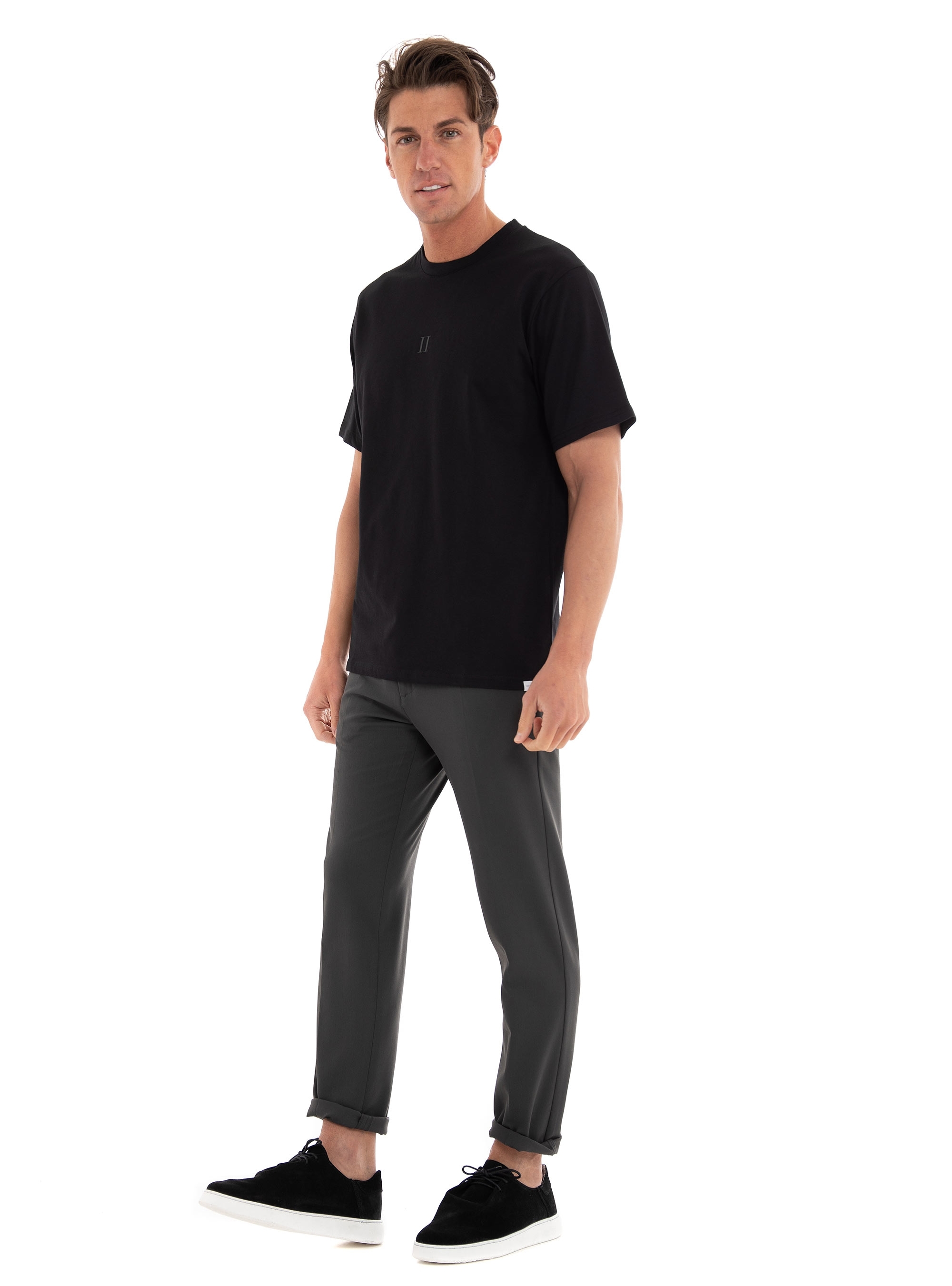 Les Deux Como Light Reg Suit Pants - Greenish Grey