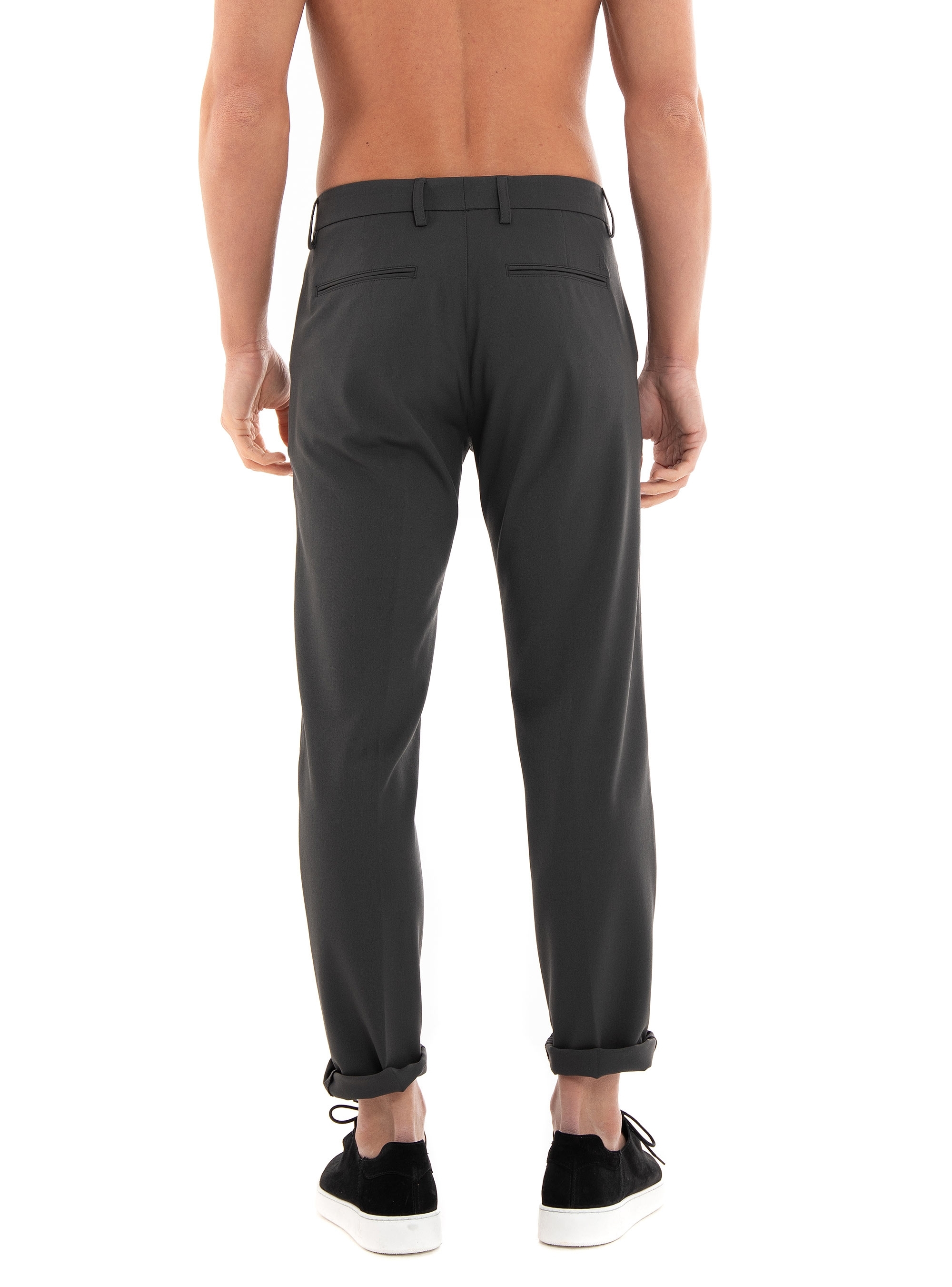 Les Deux Como Light Reg Suit Pants - Greenish Grey