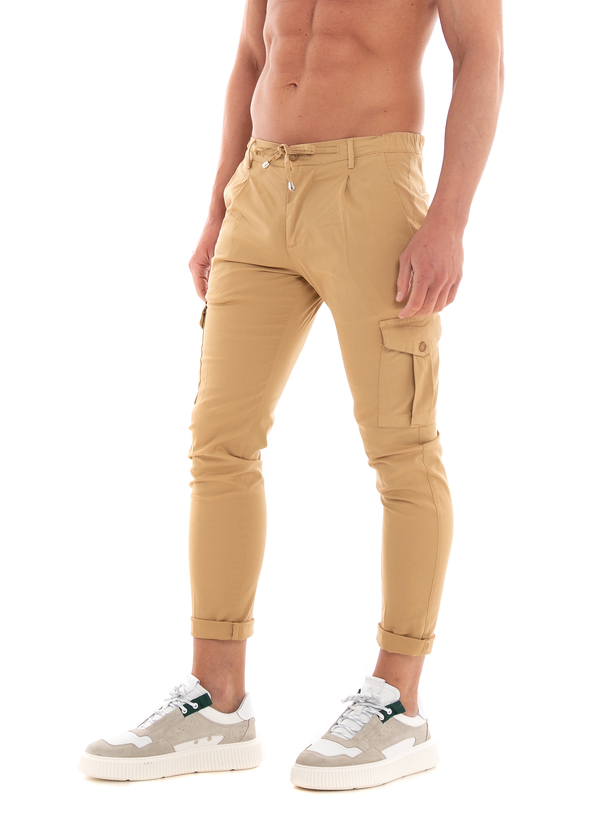 Paul MIRANTA Cargo Pants - Beige