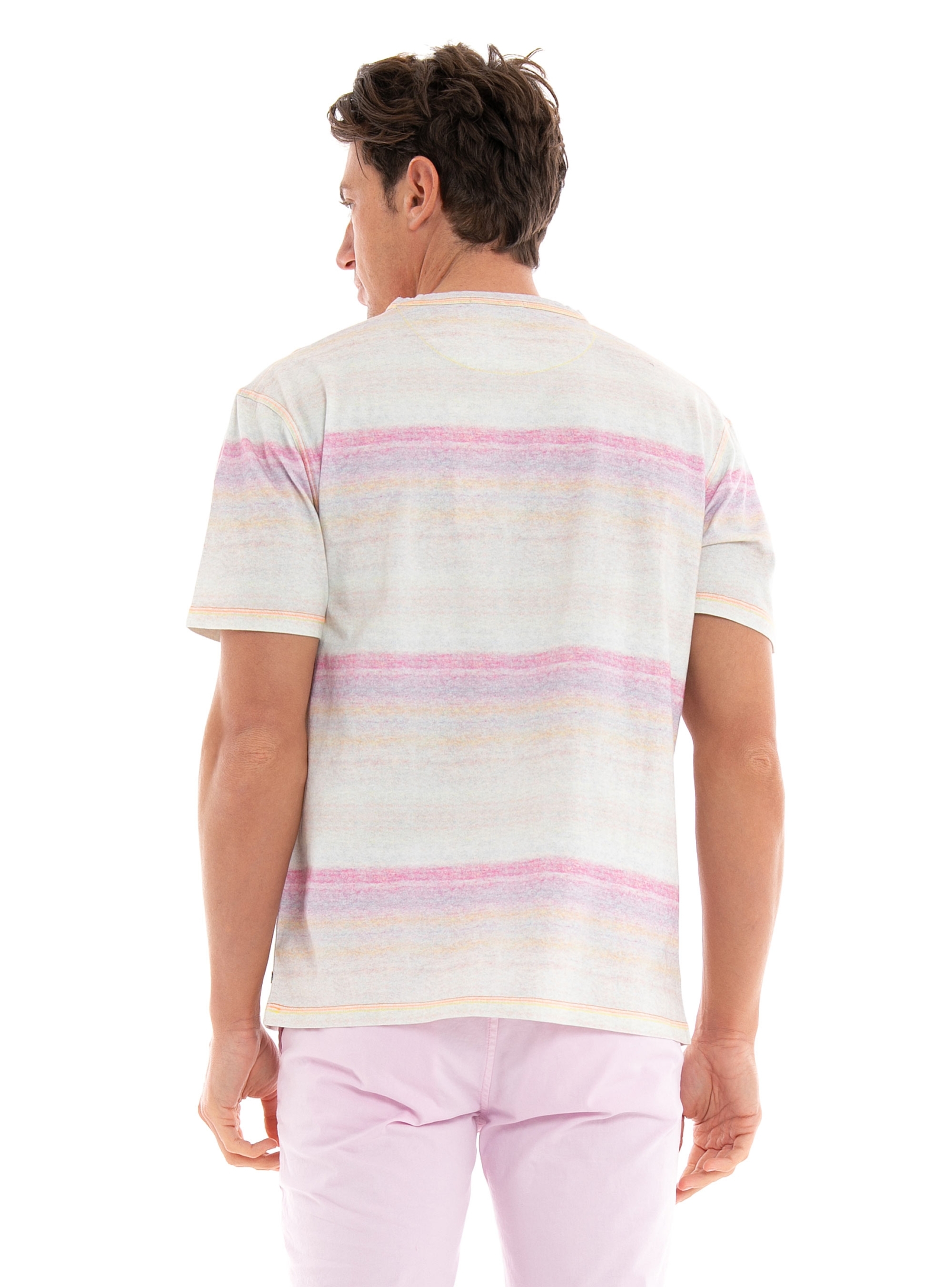 Scotch & Soda Melange-Effect T-Shirt - Off White