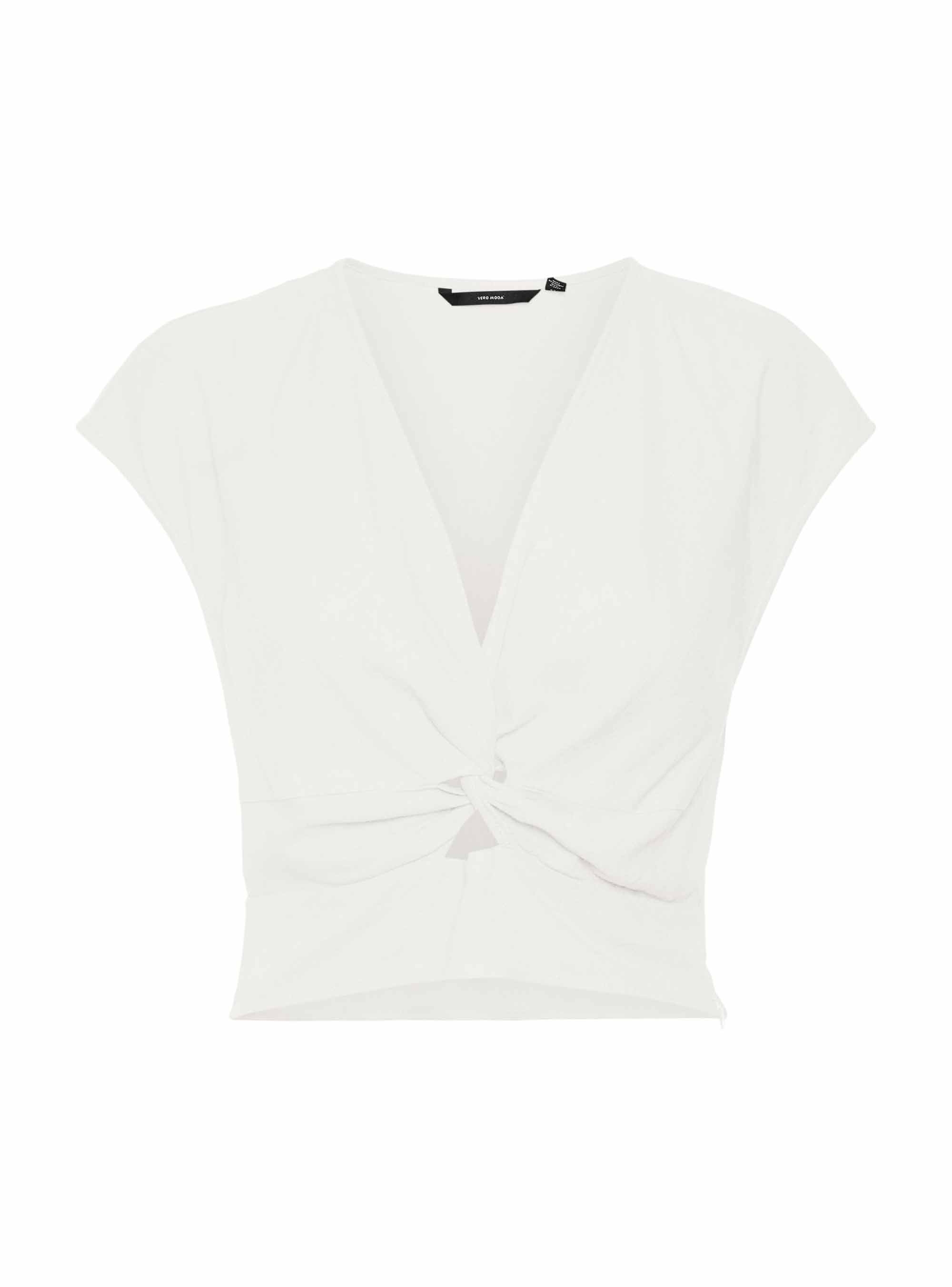 Vero Moda Jesmilo Crop Top  - White