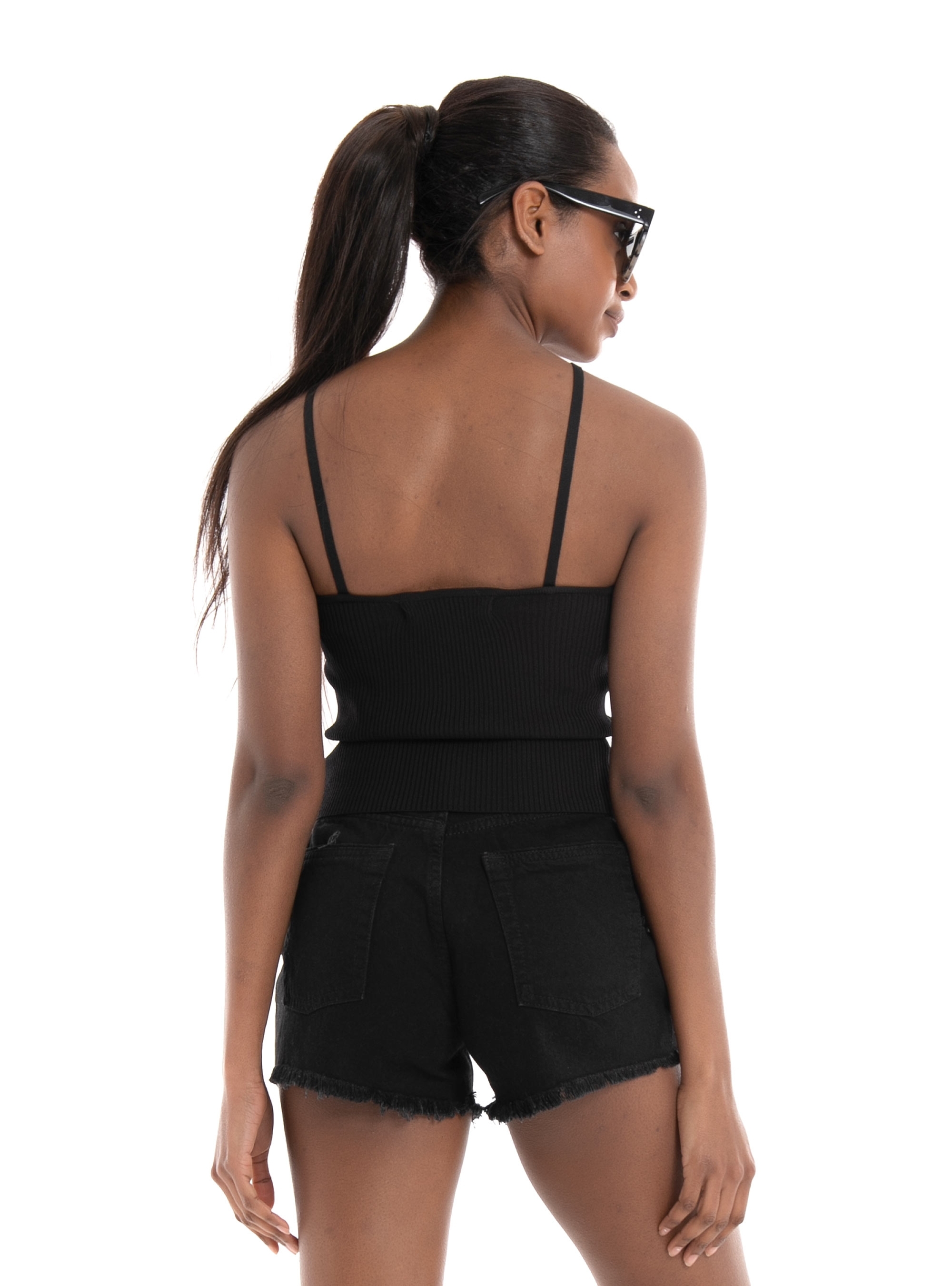 Vero Moda Helena Strap Top - Black