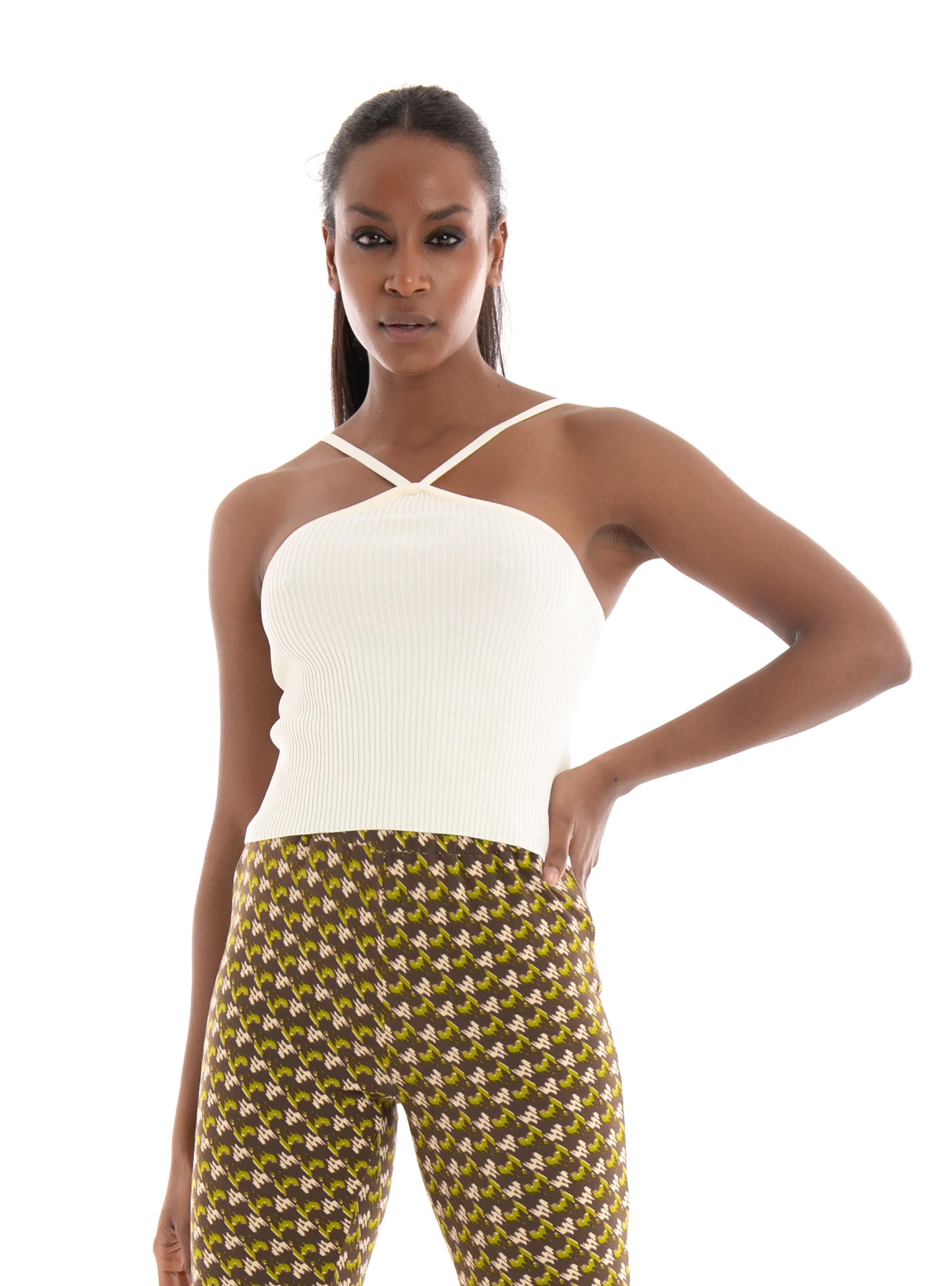 Vero Moda Helena Strap Top - Off White
