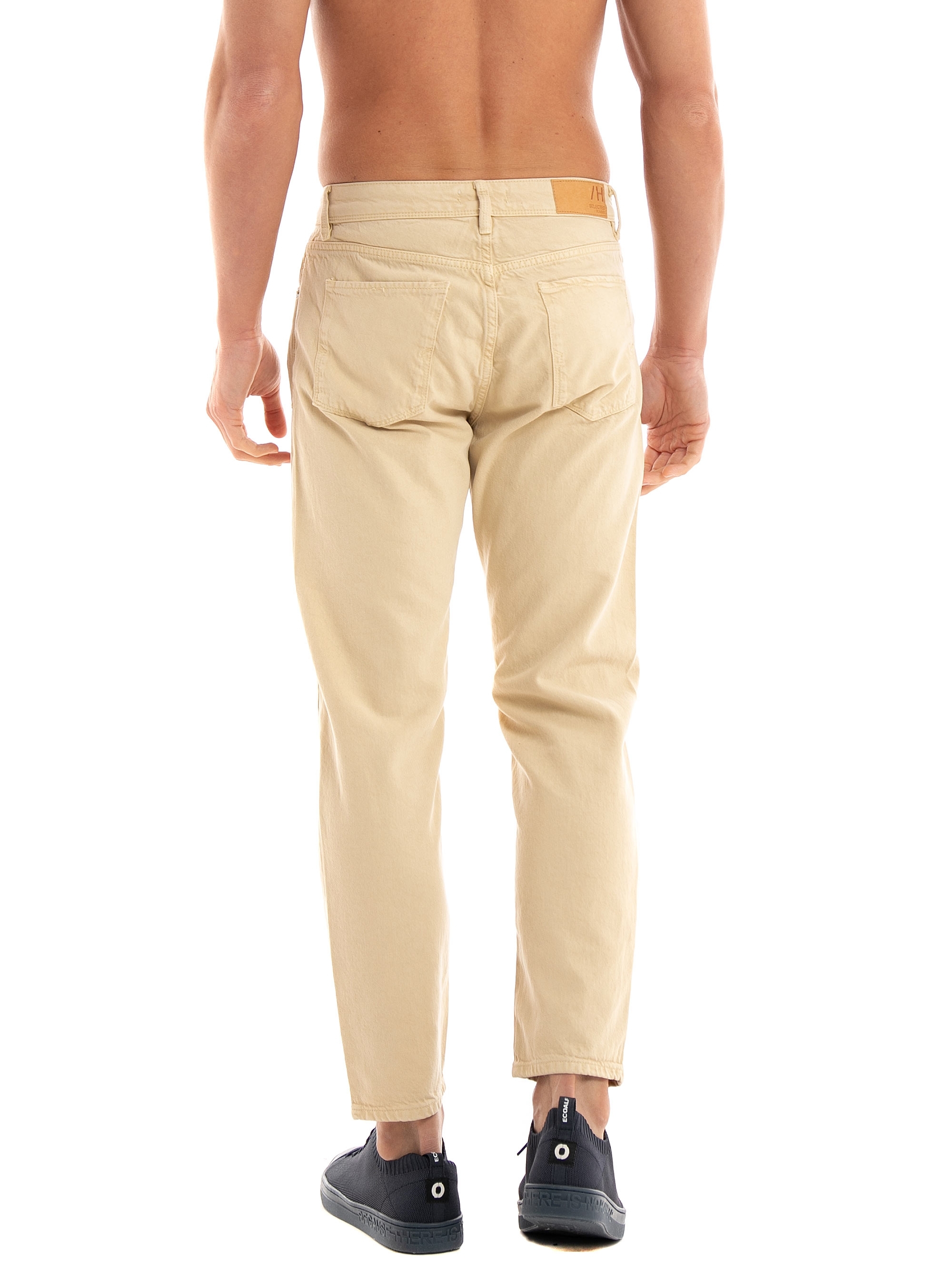 Selected Relax Crop- Aldu 23601 Jeans - Beige