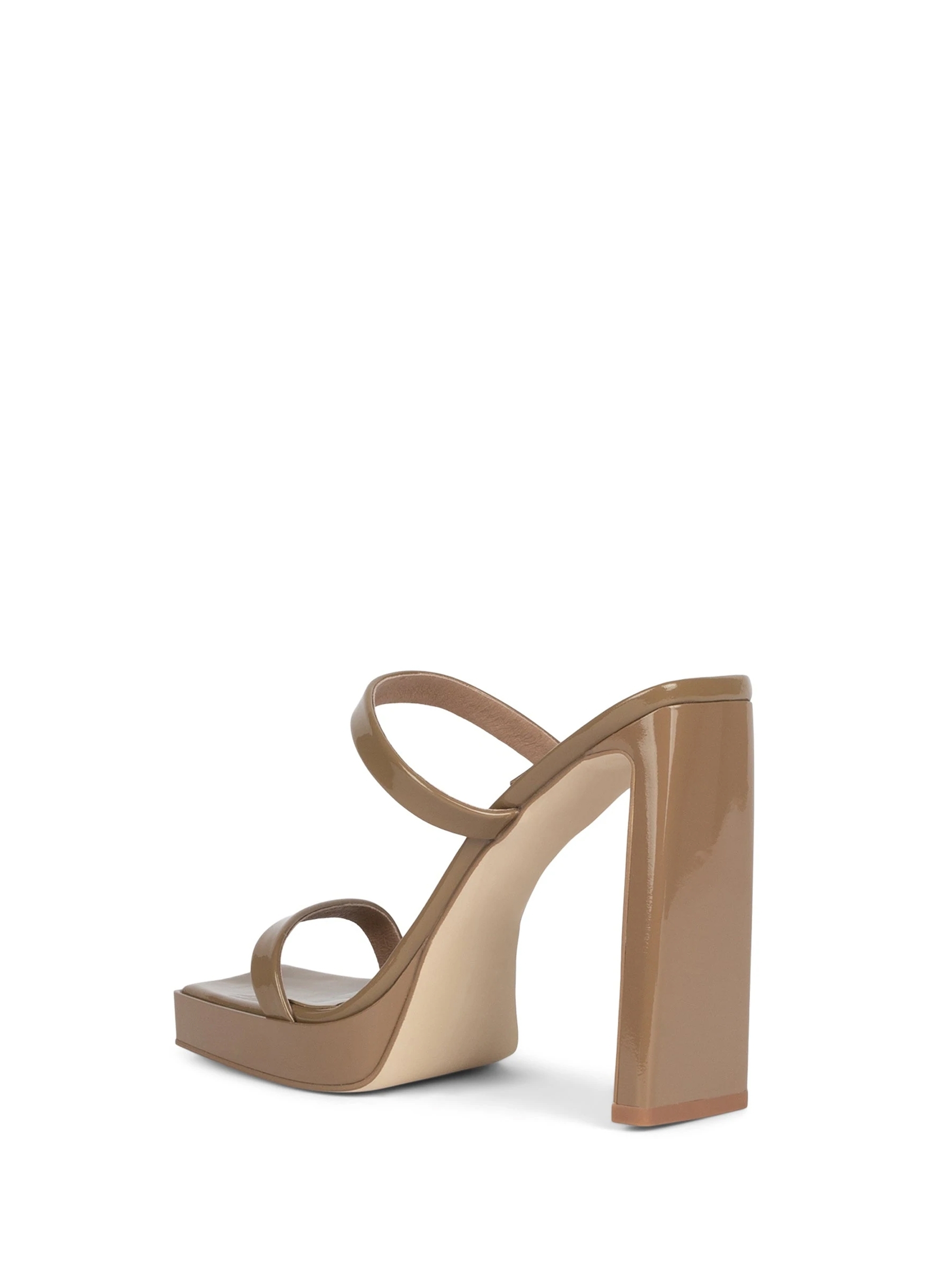 Jeffrey Campbell Heel Sandals Hustler - Taupe
