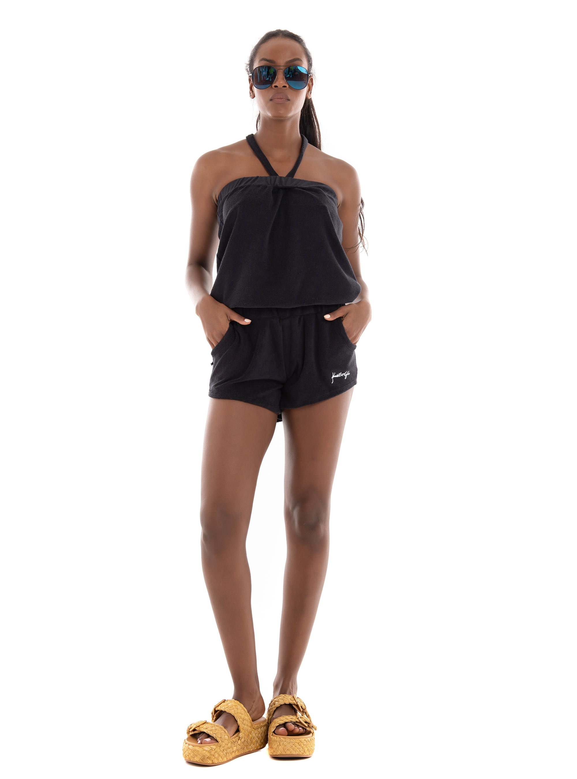 Kendall + Kylie Jumpsuit - Black