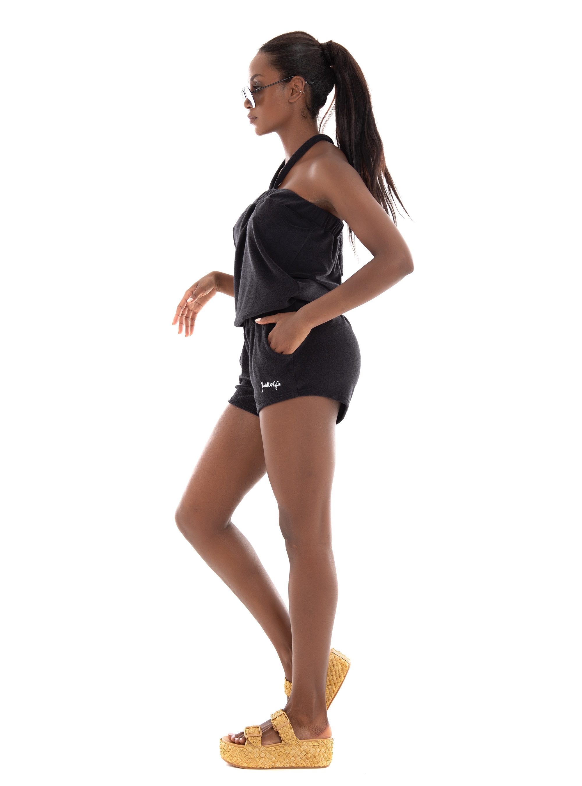 Kendall + Kylie Jumpsuit - Black