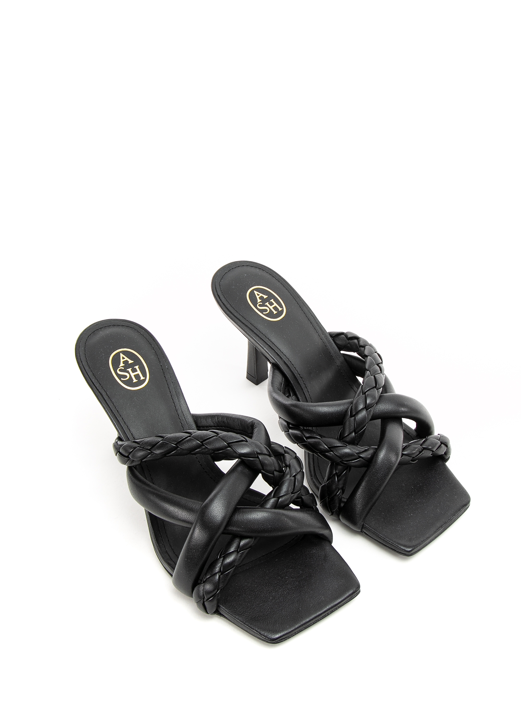 Ash Heel Sandals Mina - Black