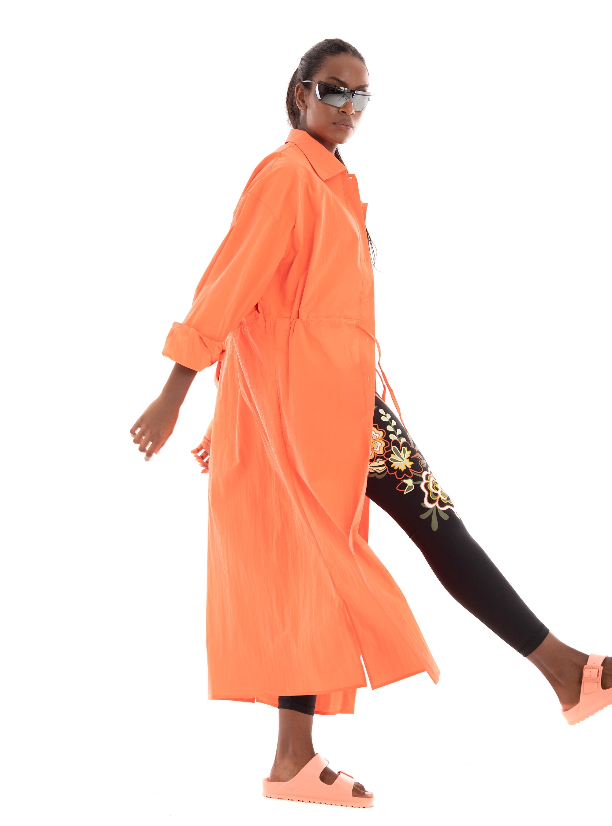 Guess Long Jacket Alanna - Orange