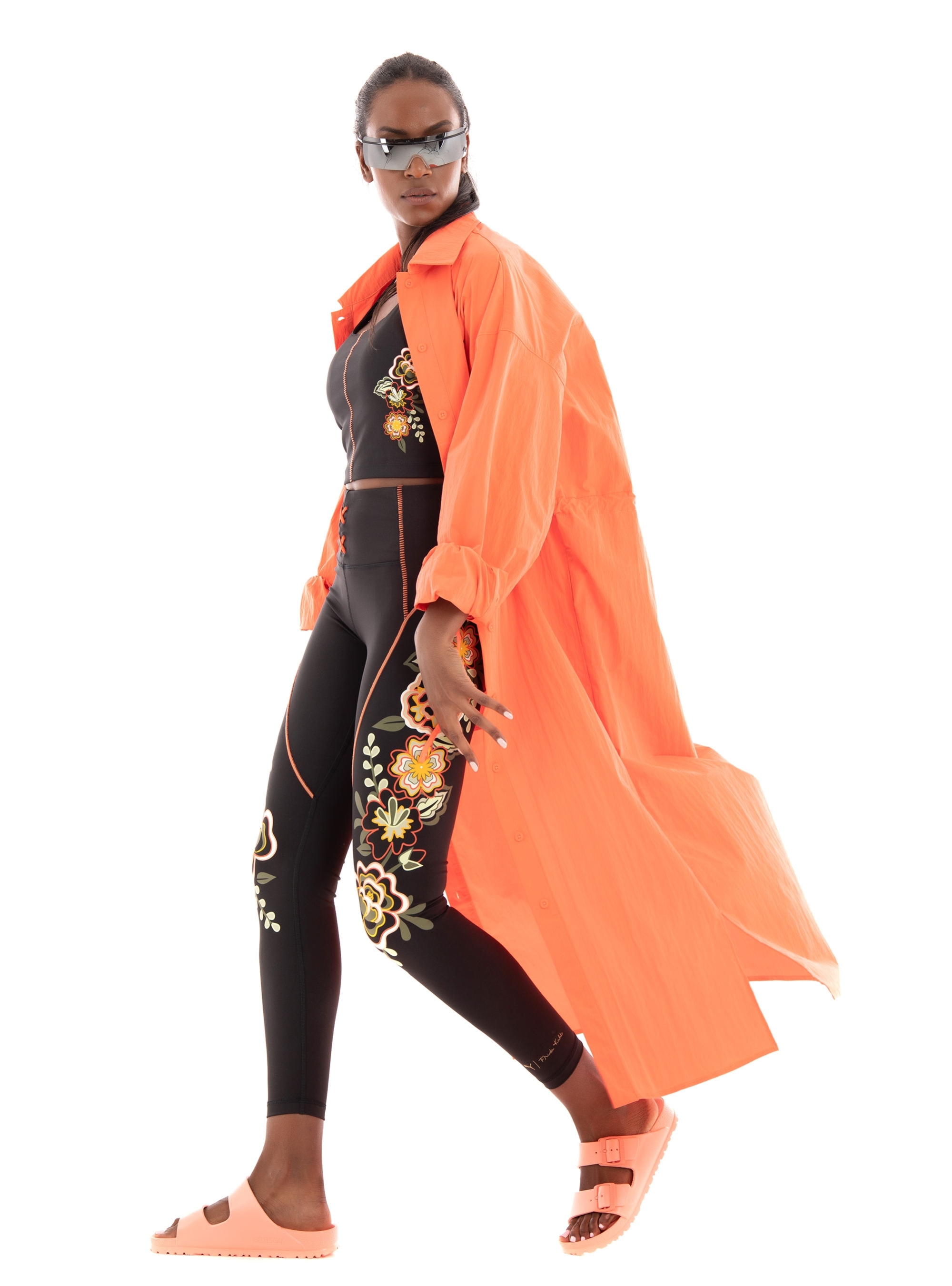 Guess Long Jacket Alanna - Orange