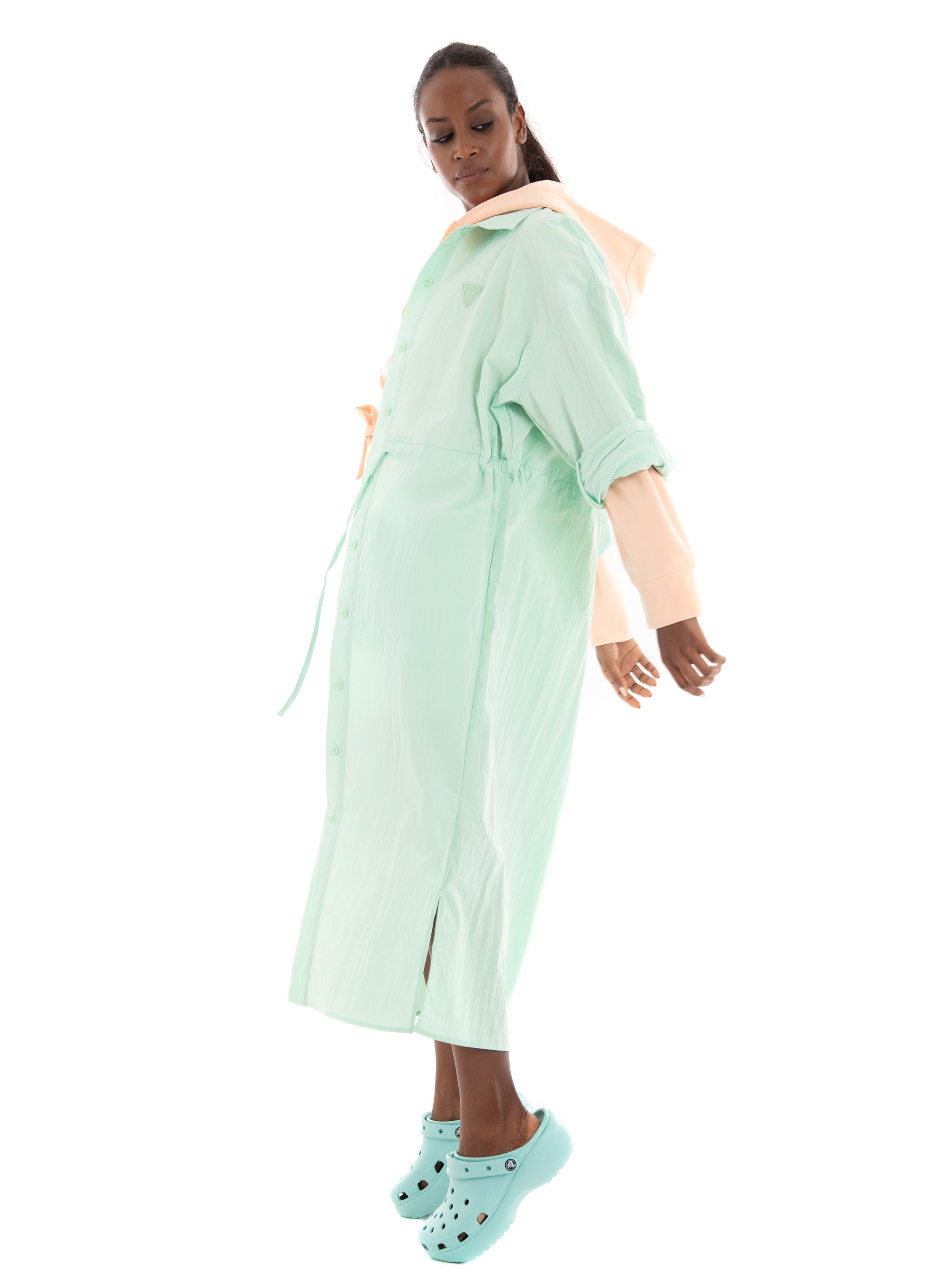 Guess Long Jacket Alanna - Green