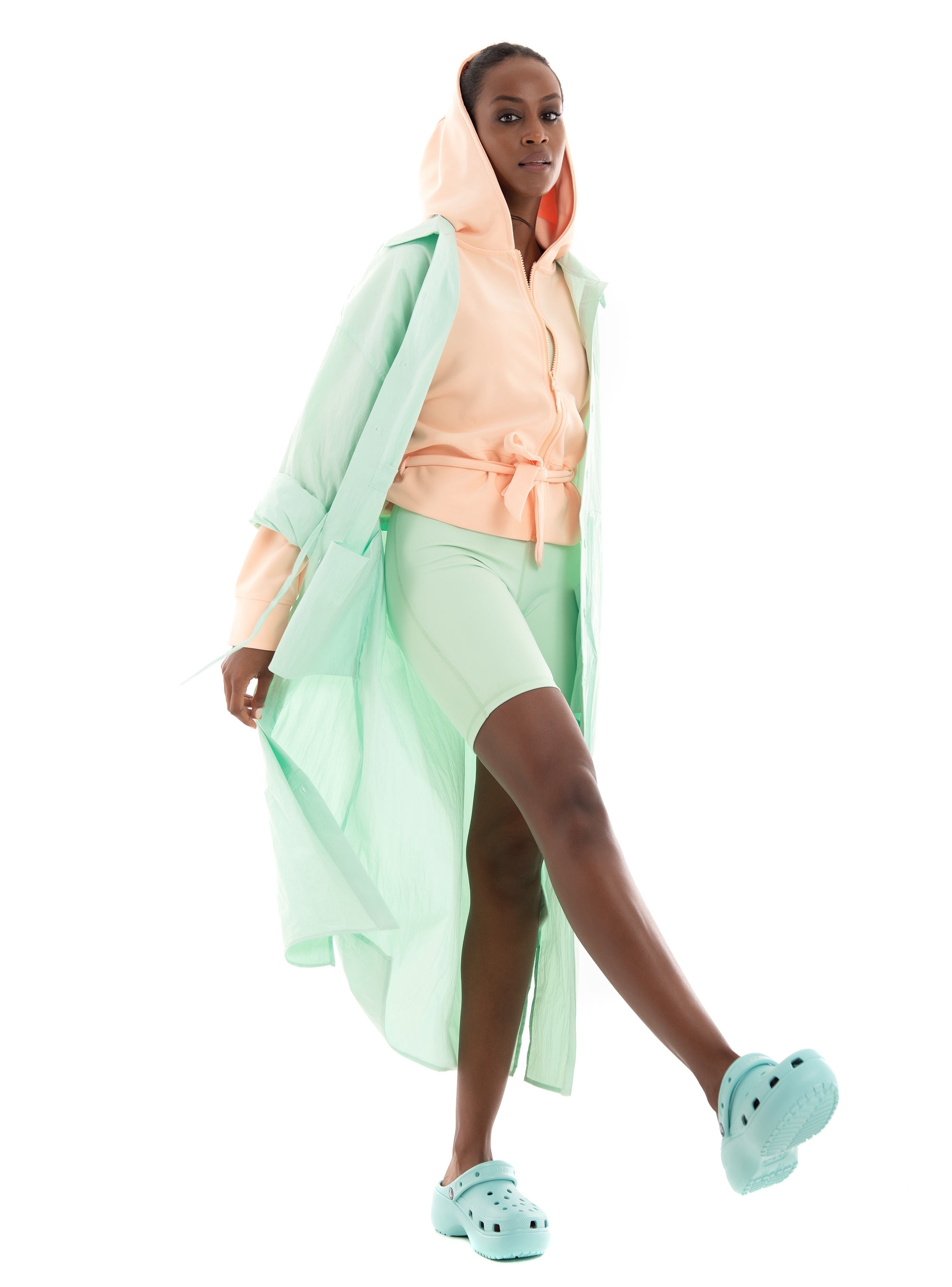 Guess Long Jacket Alanna - Green