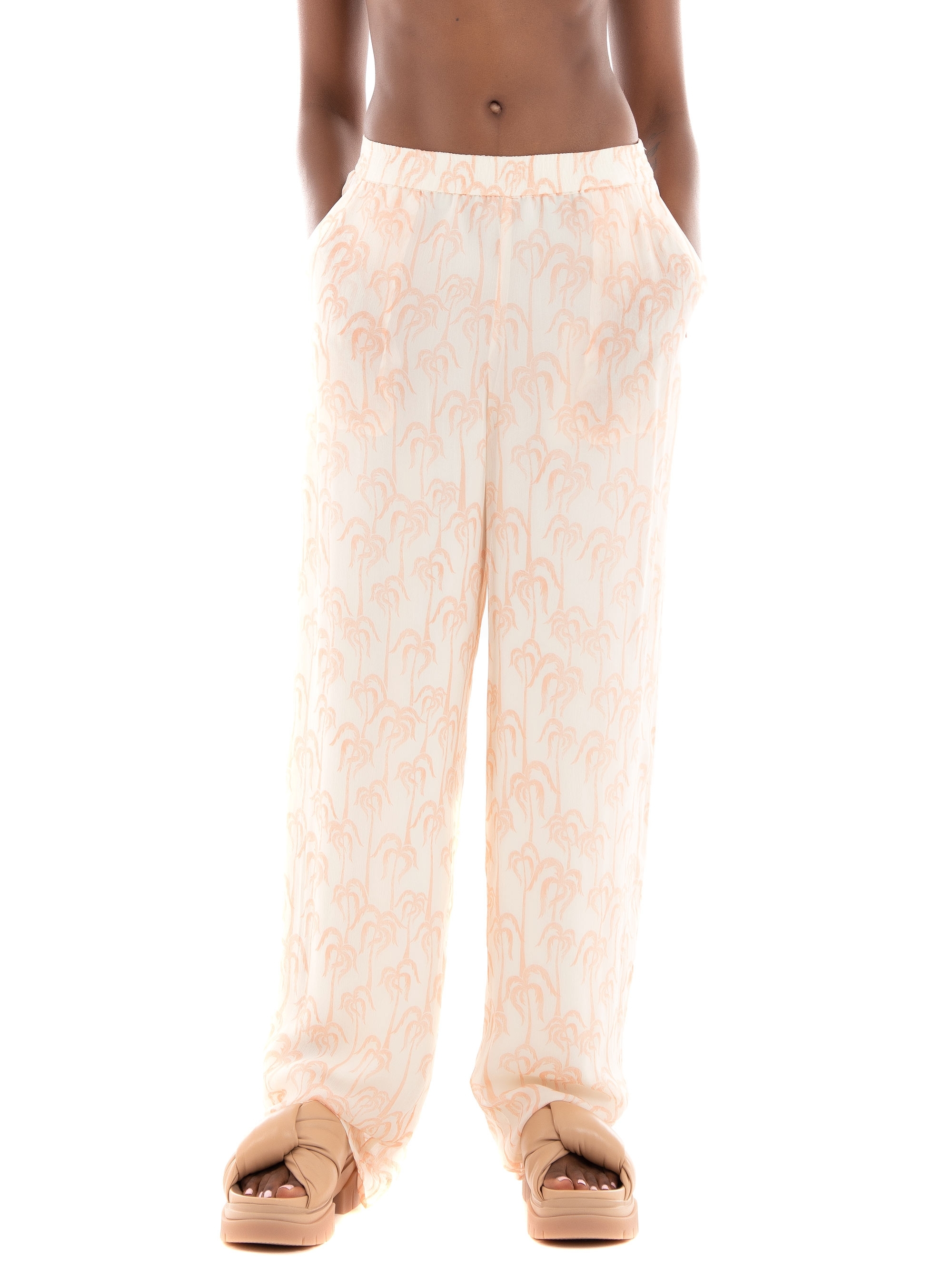 Scotch& Soda High Rise Chiffon Pants - Light Salmon