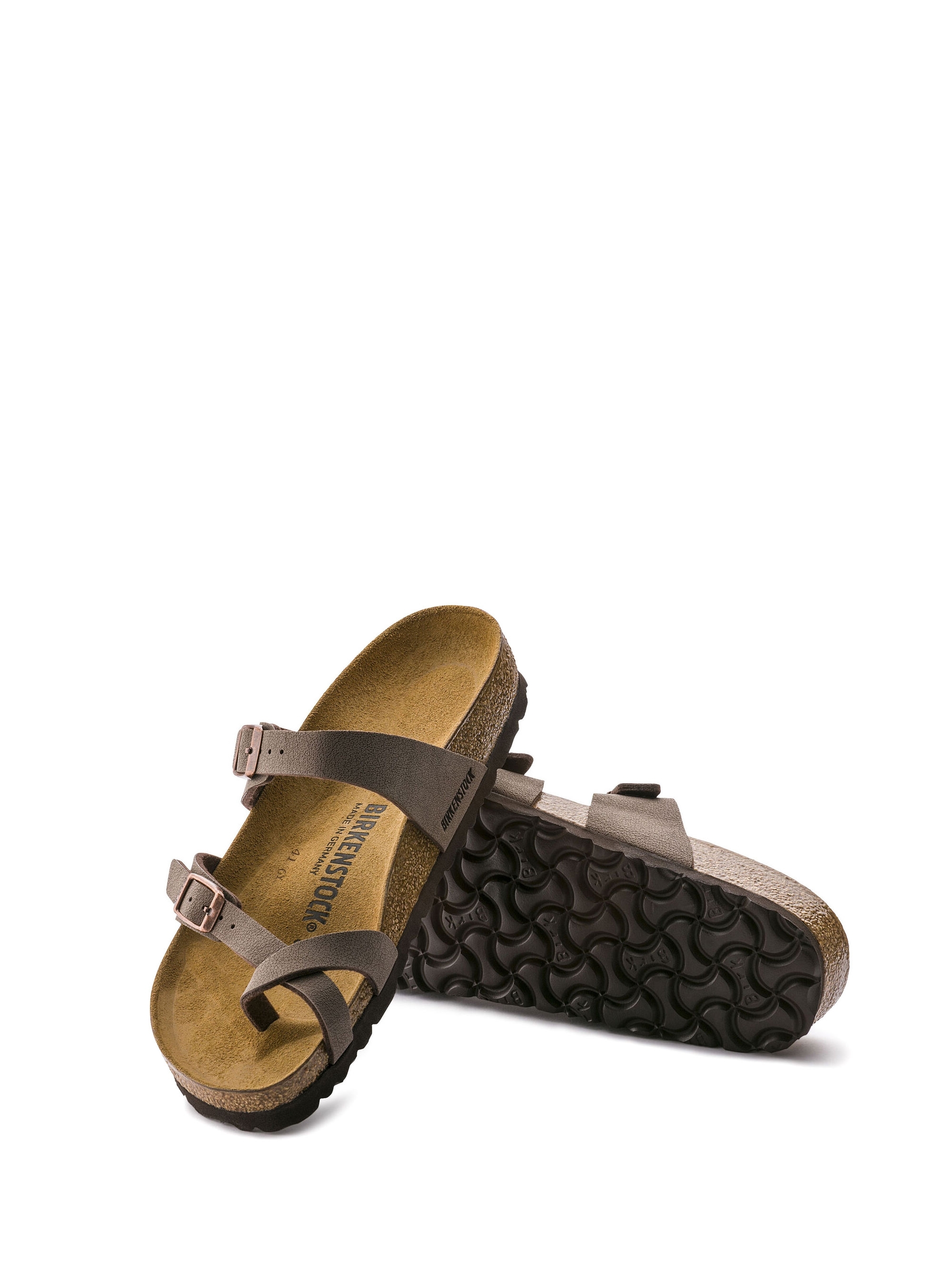 Birkenstock Mayari Birko Flor Regular Fit Sandals - Taupe