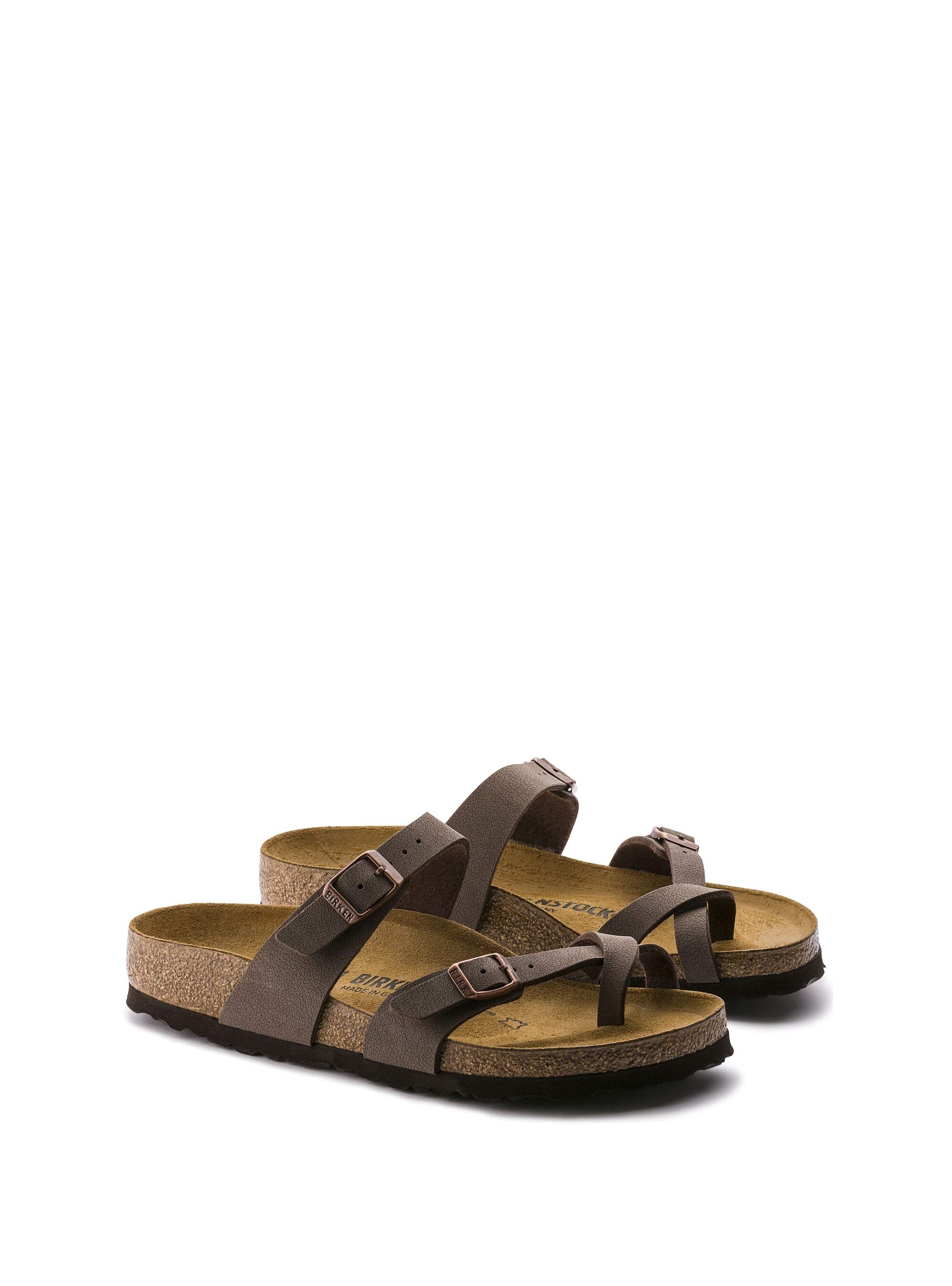 Birkenstock Mayari Birko Flor Regular Fit Sandals - Taupe