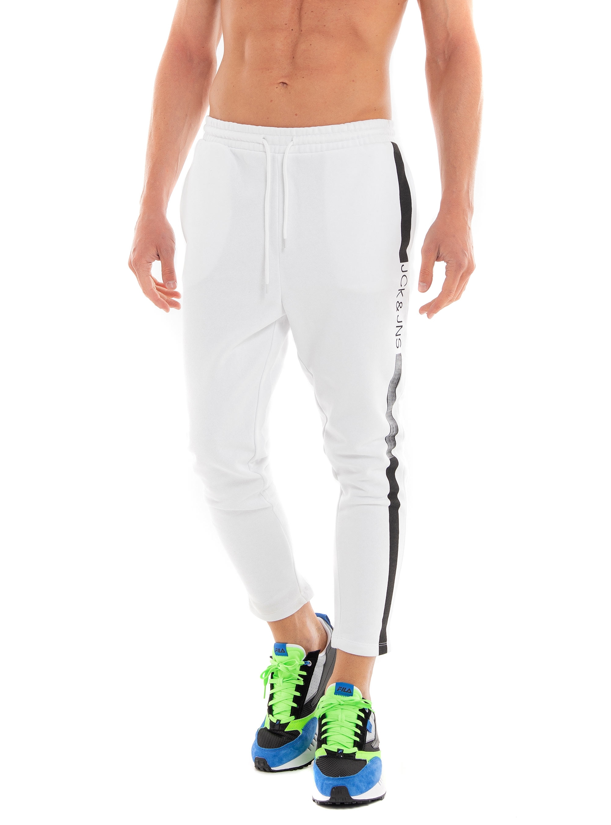 Jack & Jones Ace Adam Sweat Pants - White