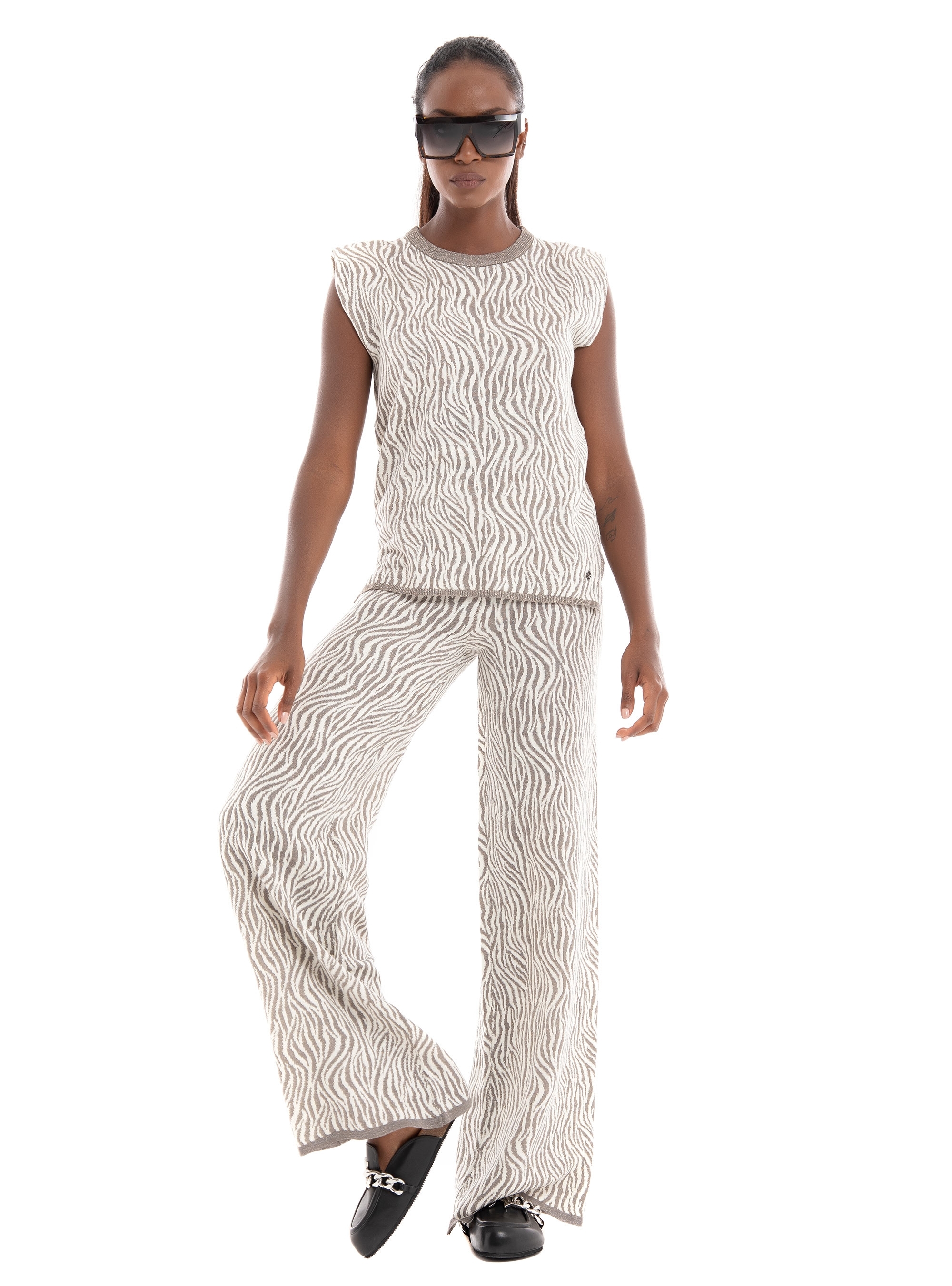 Guess Juliette Top - Zebra Print