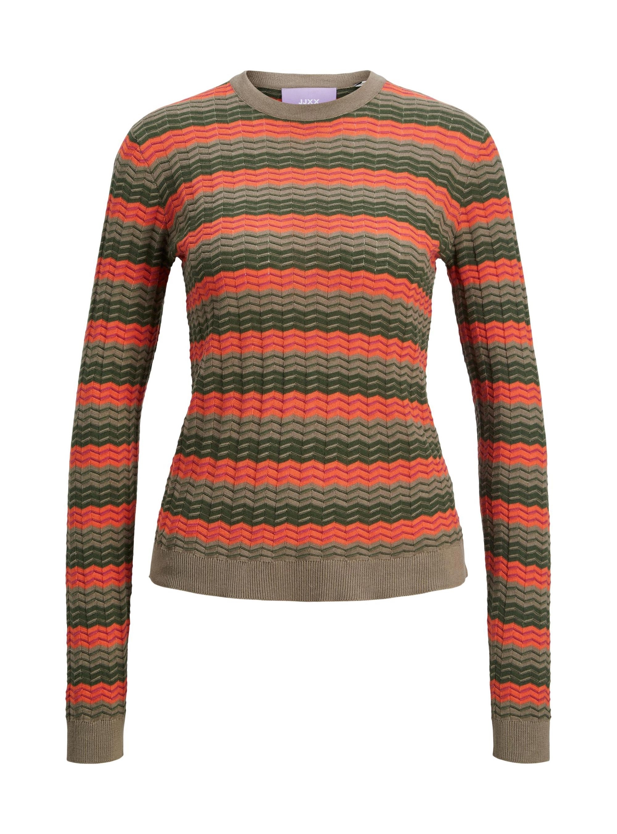 JJXX Marta Crew Neck Knit - Multi Colors