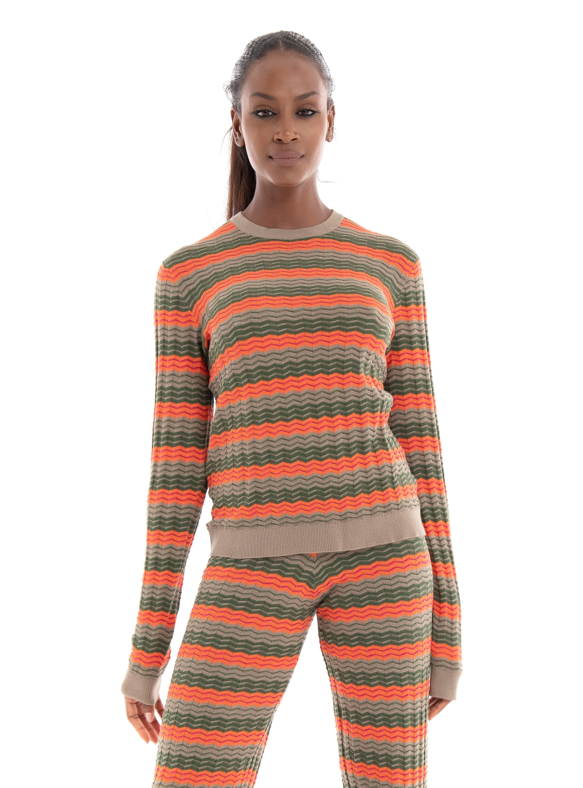JJXX Marta Crew Neck Knit - Multi Colors