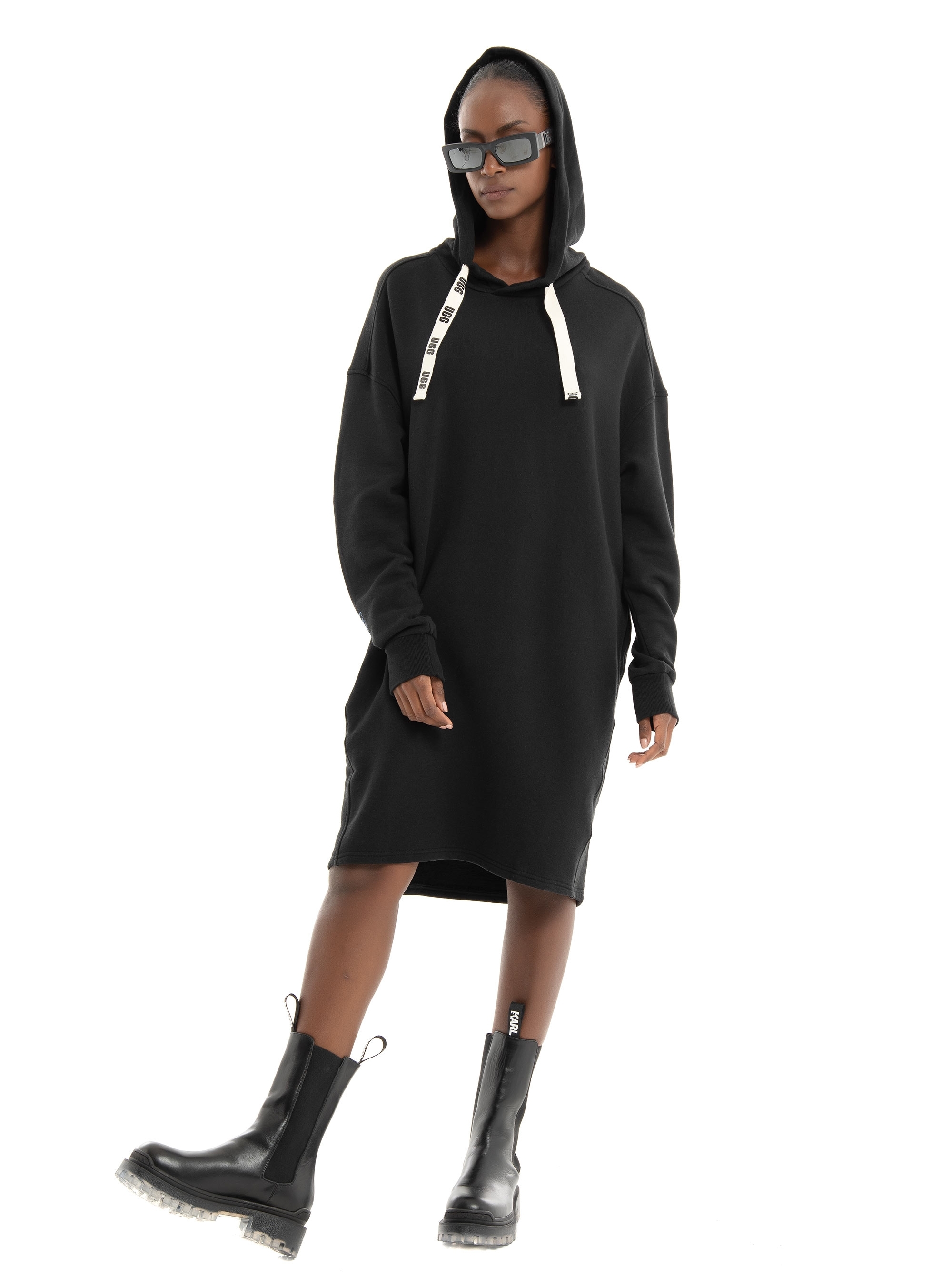 Ugg Aderyn Hoodie Dress - Black
