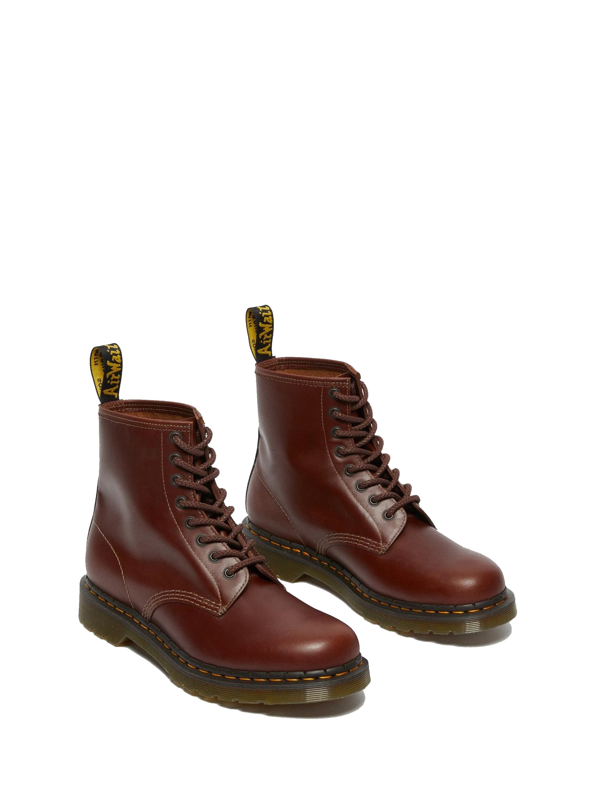 Dr Martens 1460 Abruzzo Leather Ankle Boots - Brown