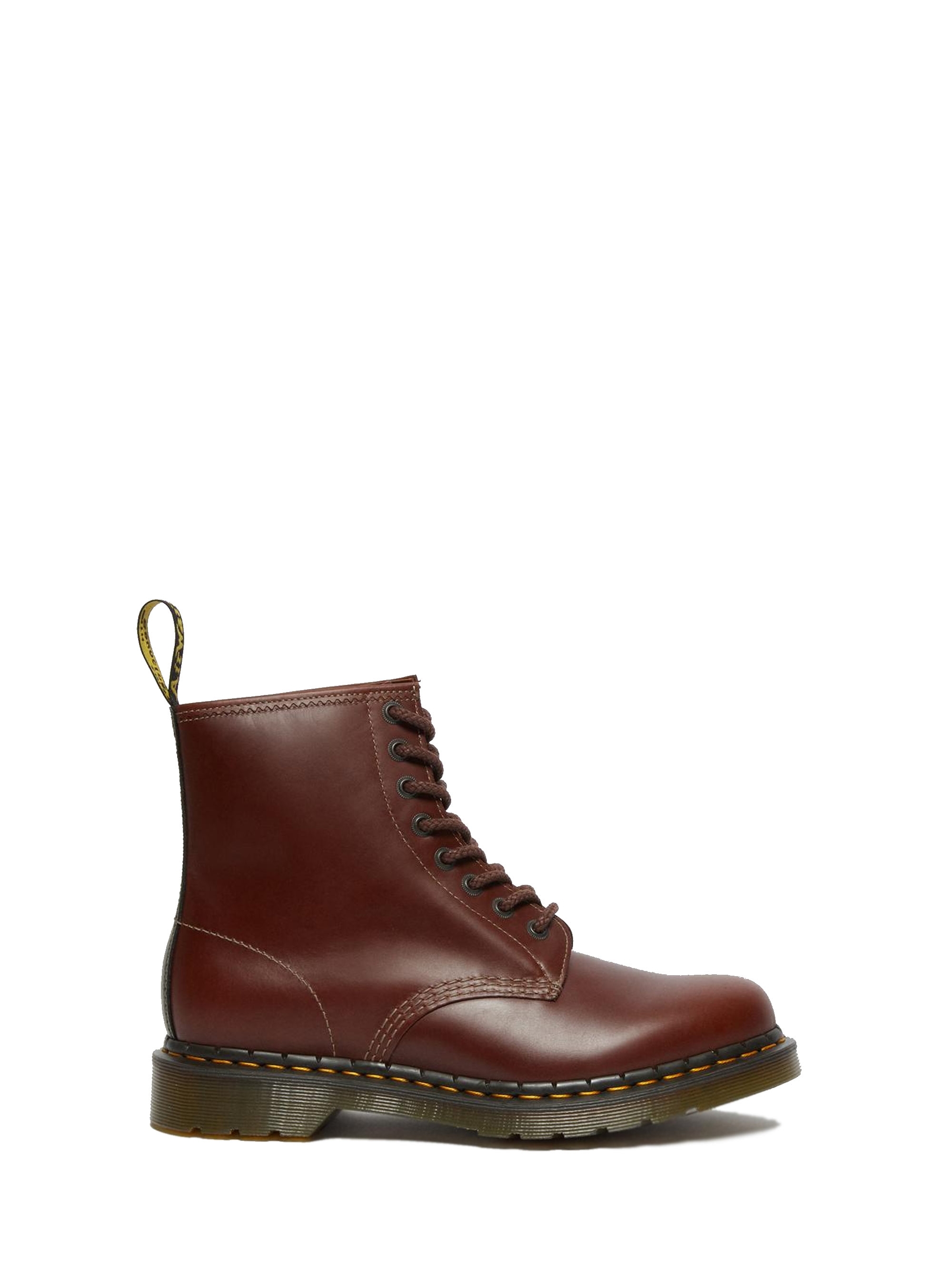 Dr Martens 1460 Abruzzo Leather Ankle Boots - Brown