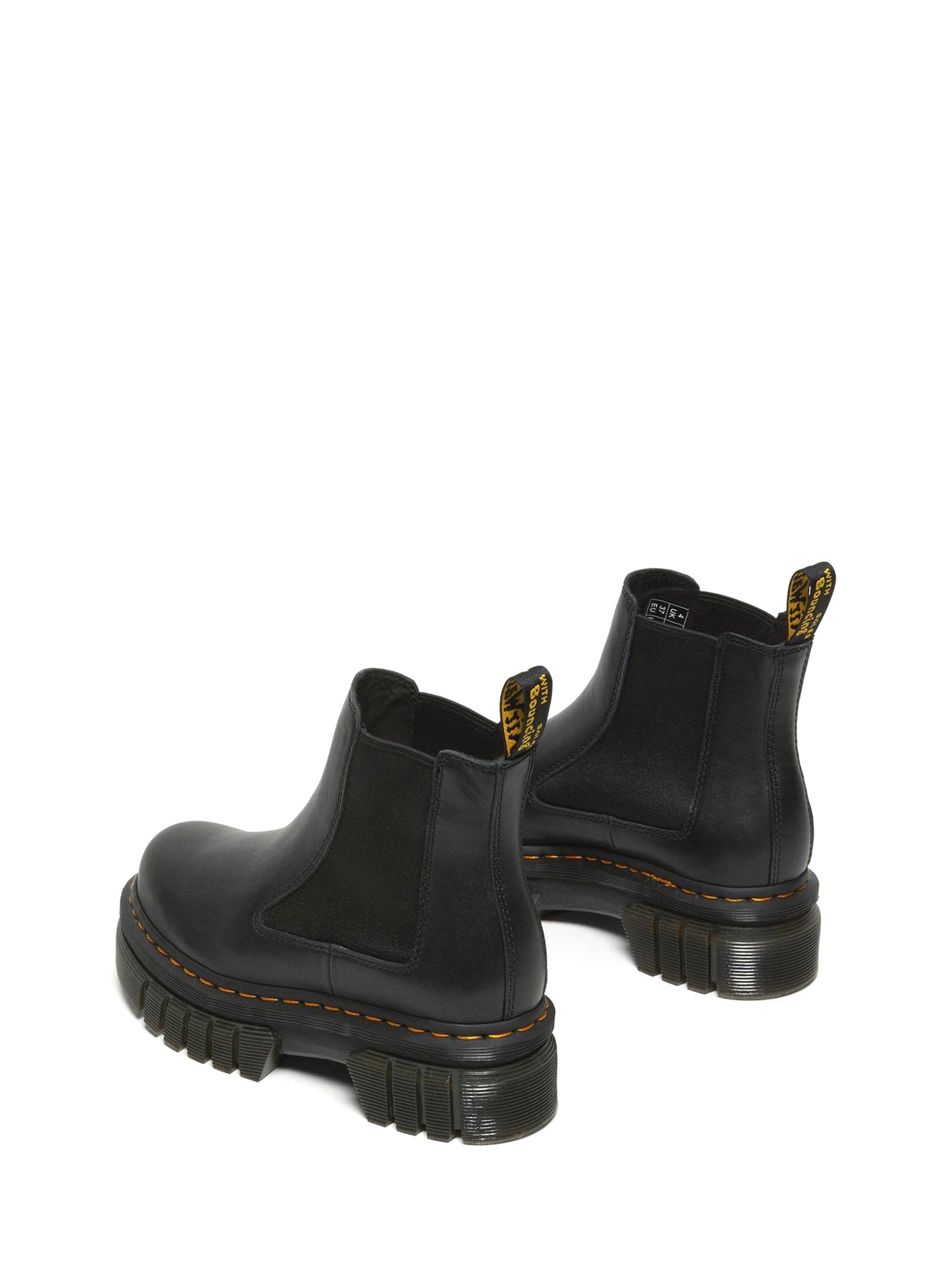 Dr Martens Audrick Platform Chelsea Boots - Black