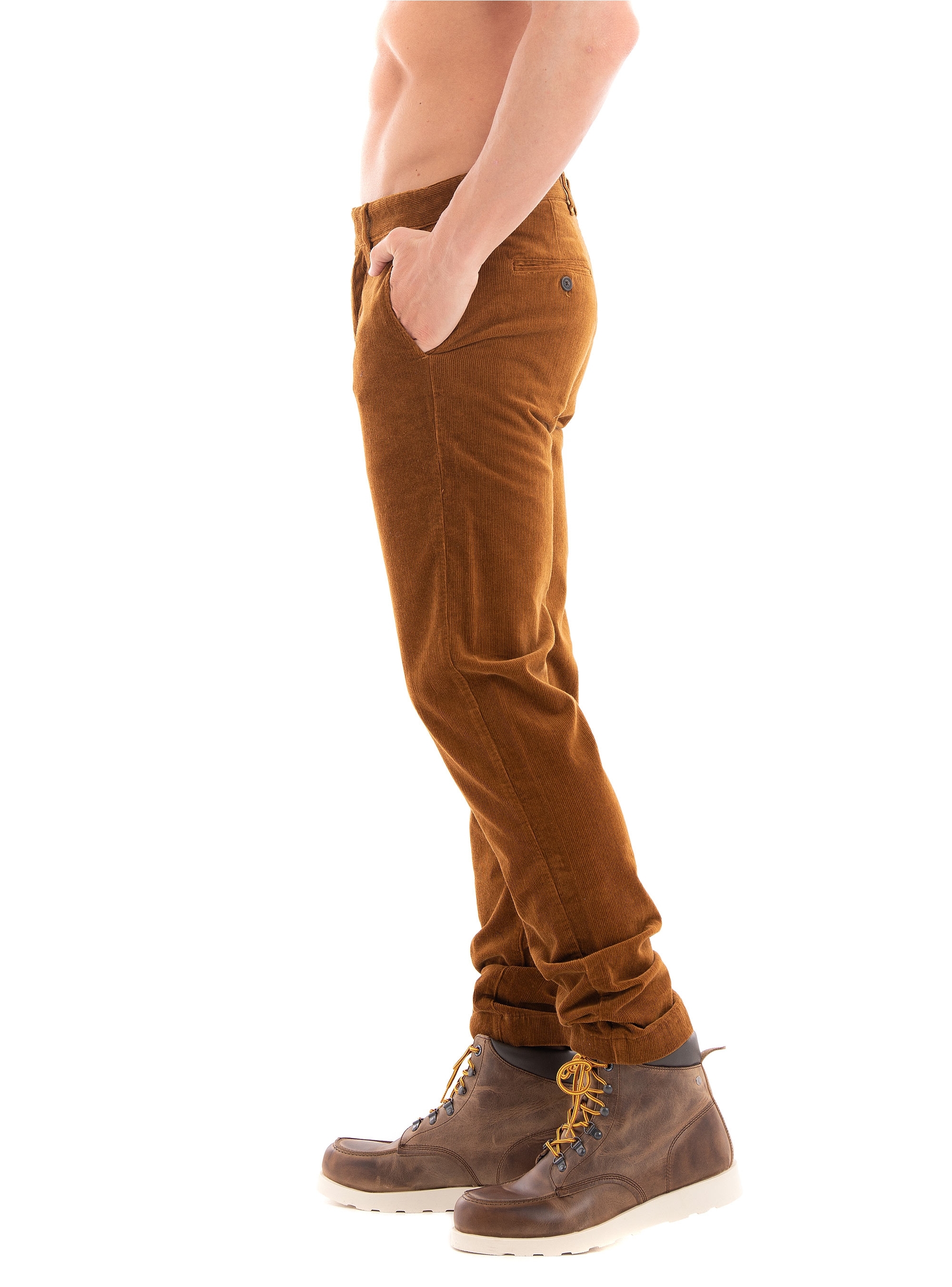 Gant Allister Regular Fit Corduroy Chinos - Light Brown
