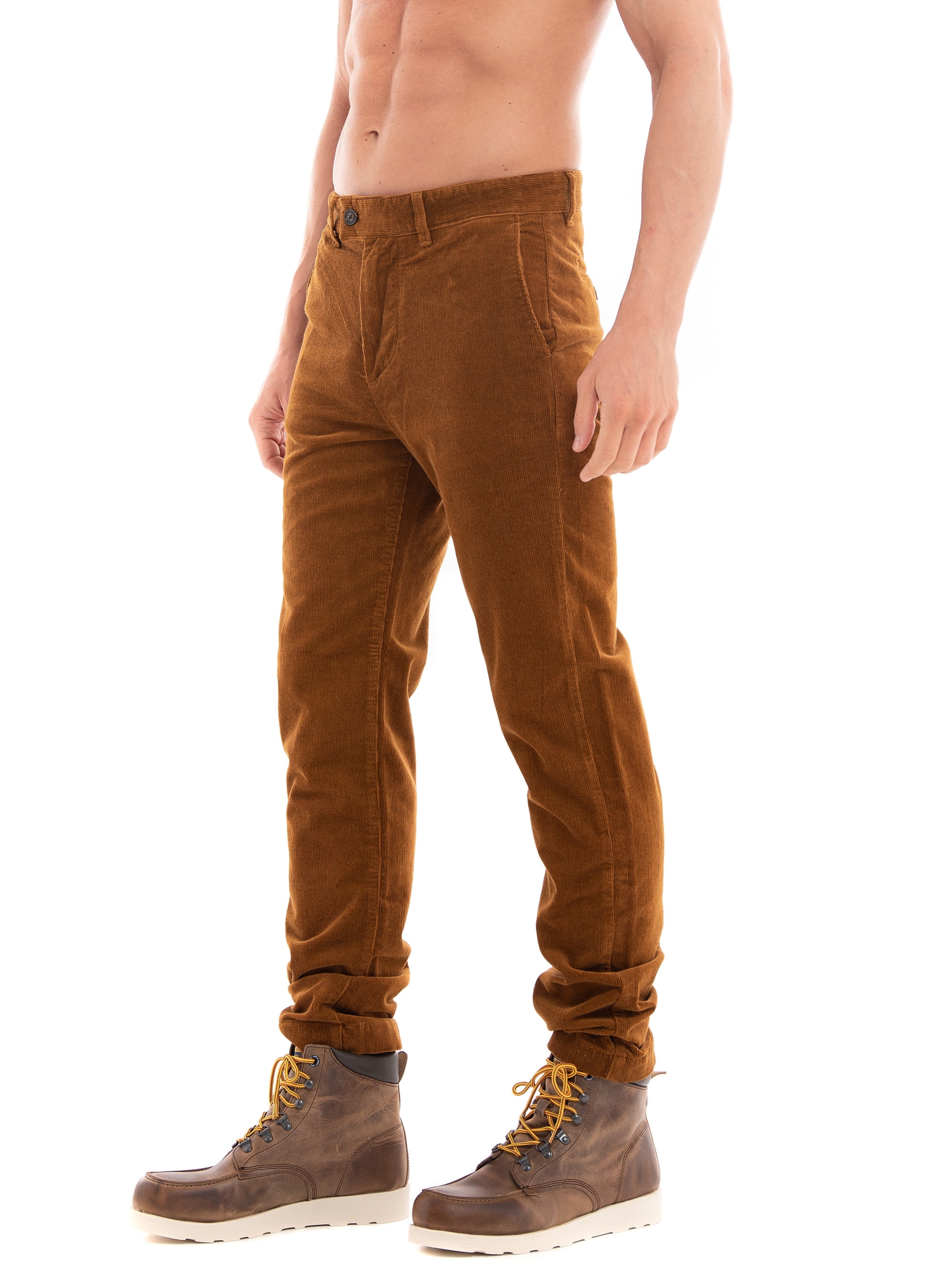 Gant Allister Regular Fit Corduroy Chinos - Light Brown