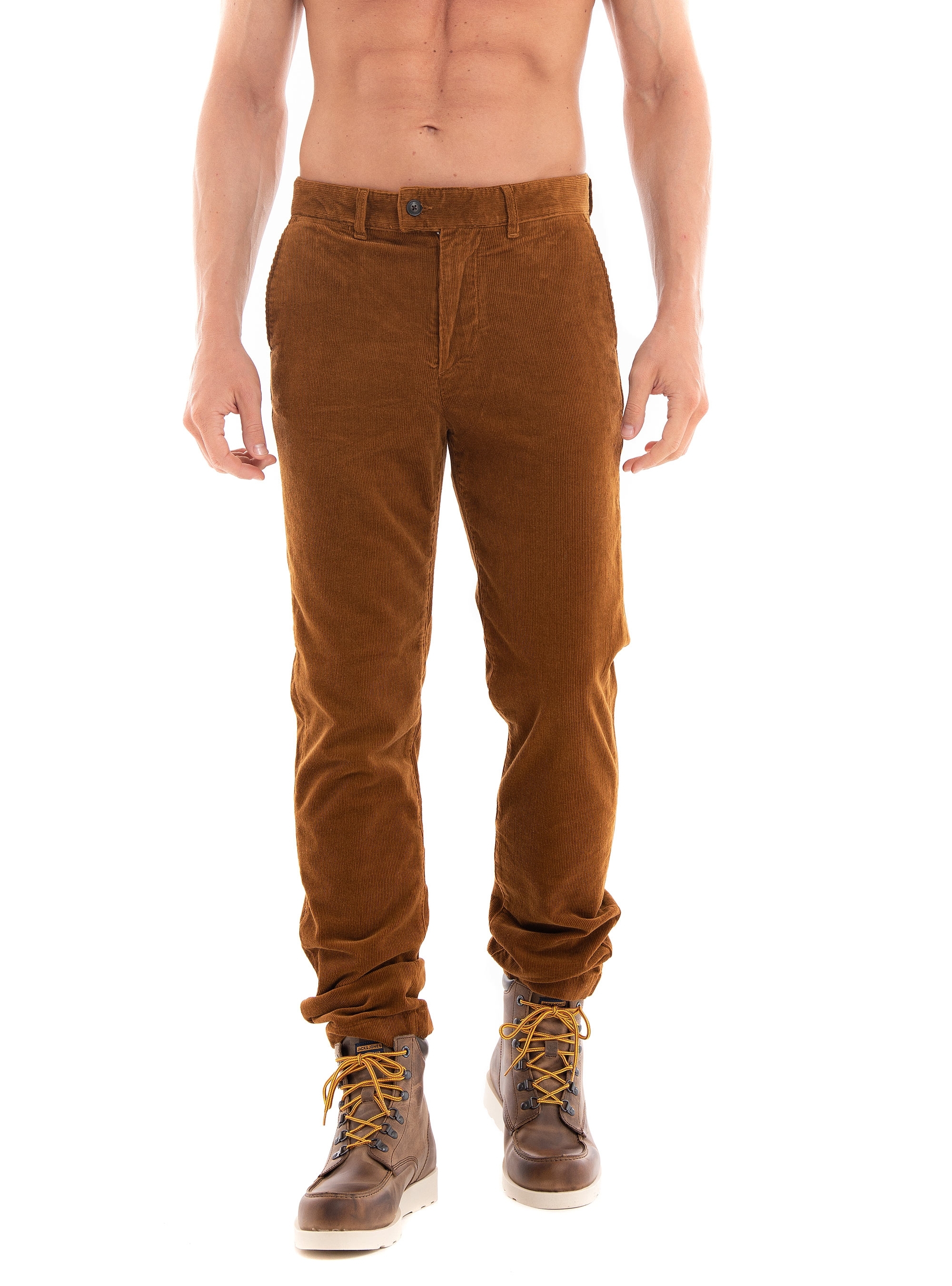 Gant Allister Regular Fit Corduroy Chinos - Light Brown