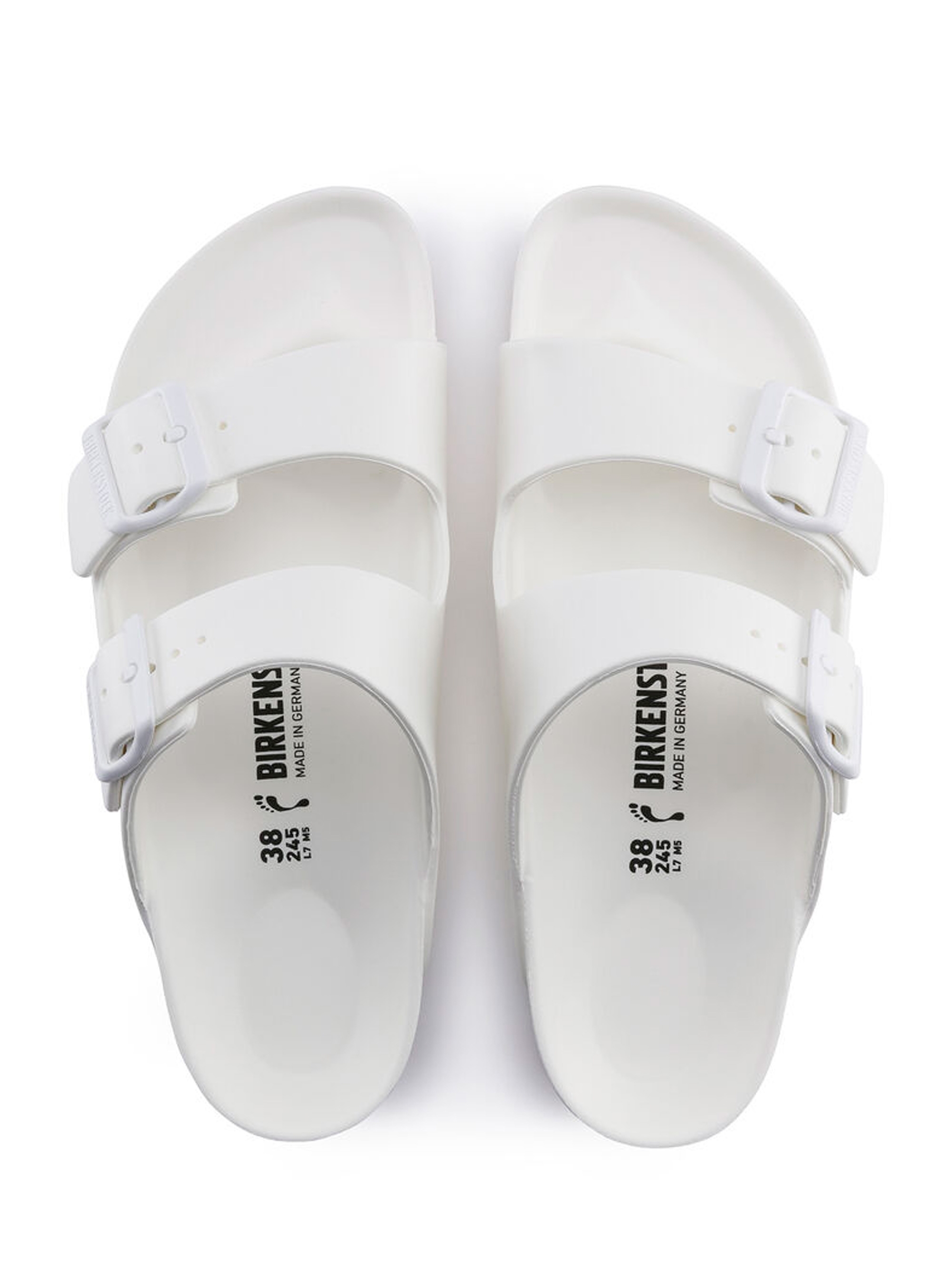 Birkenstock Eva Arizona Narrow Fit Sandals - White